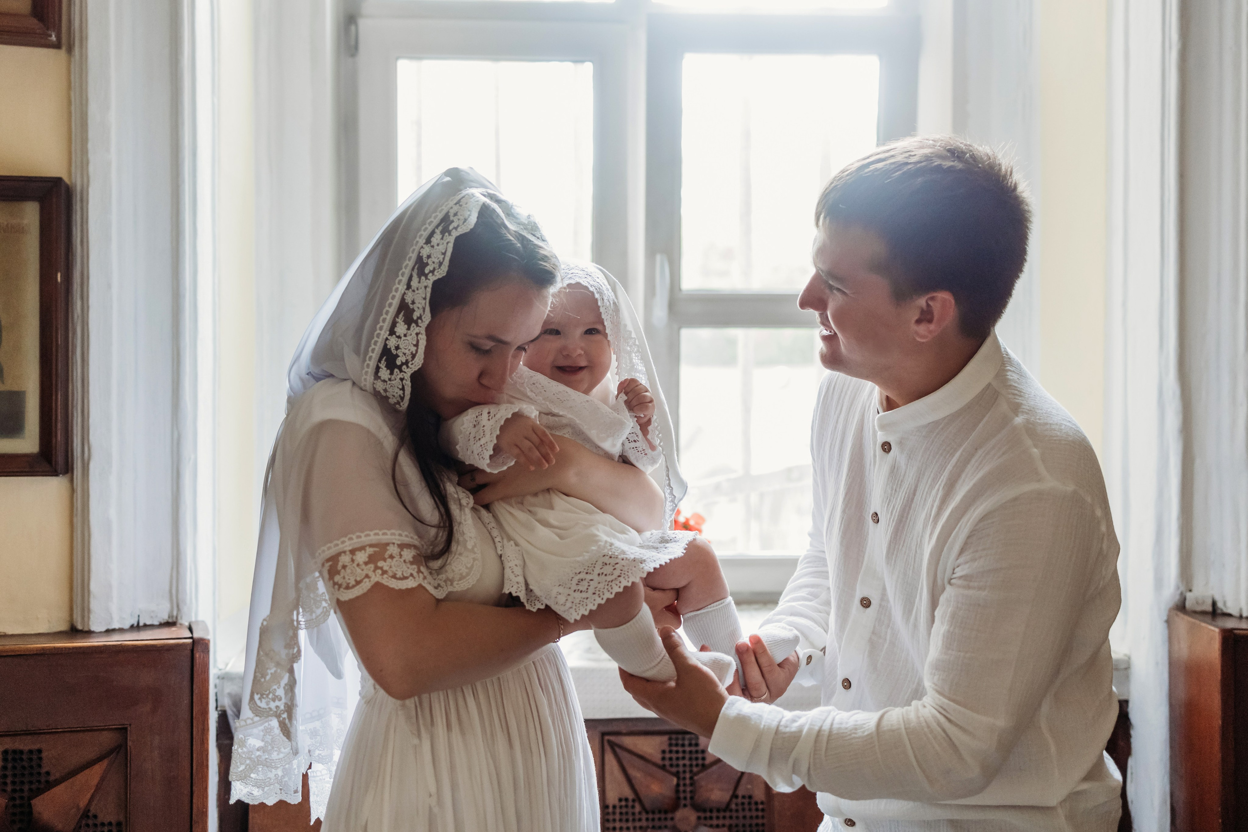 Таинство Крещения Елизаветы. Семейный фотограф и видеограф Попова Юлия