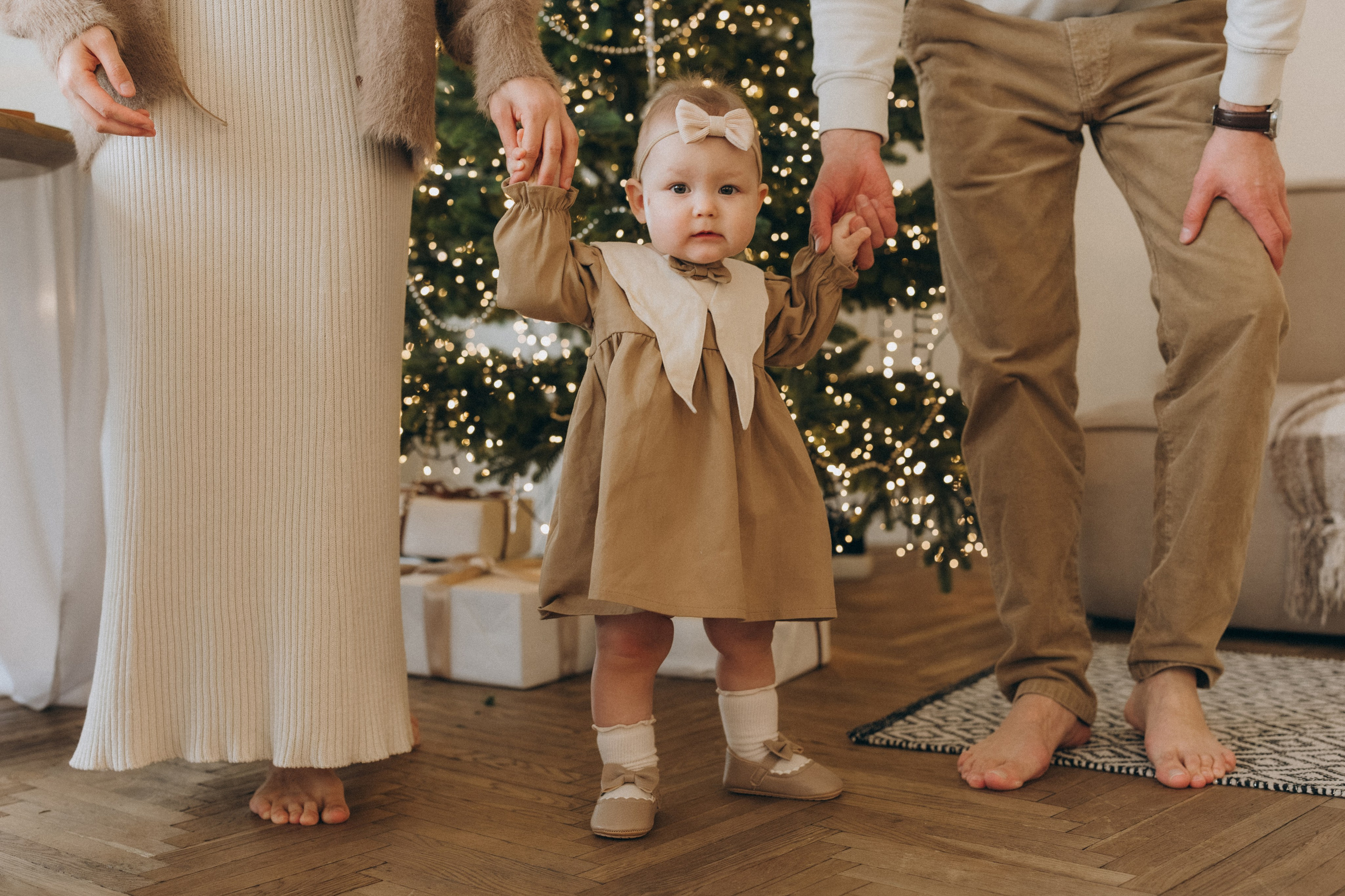 Семейная новогодняя фотосессия. Фотограф Москва Виктория-Антуанетта