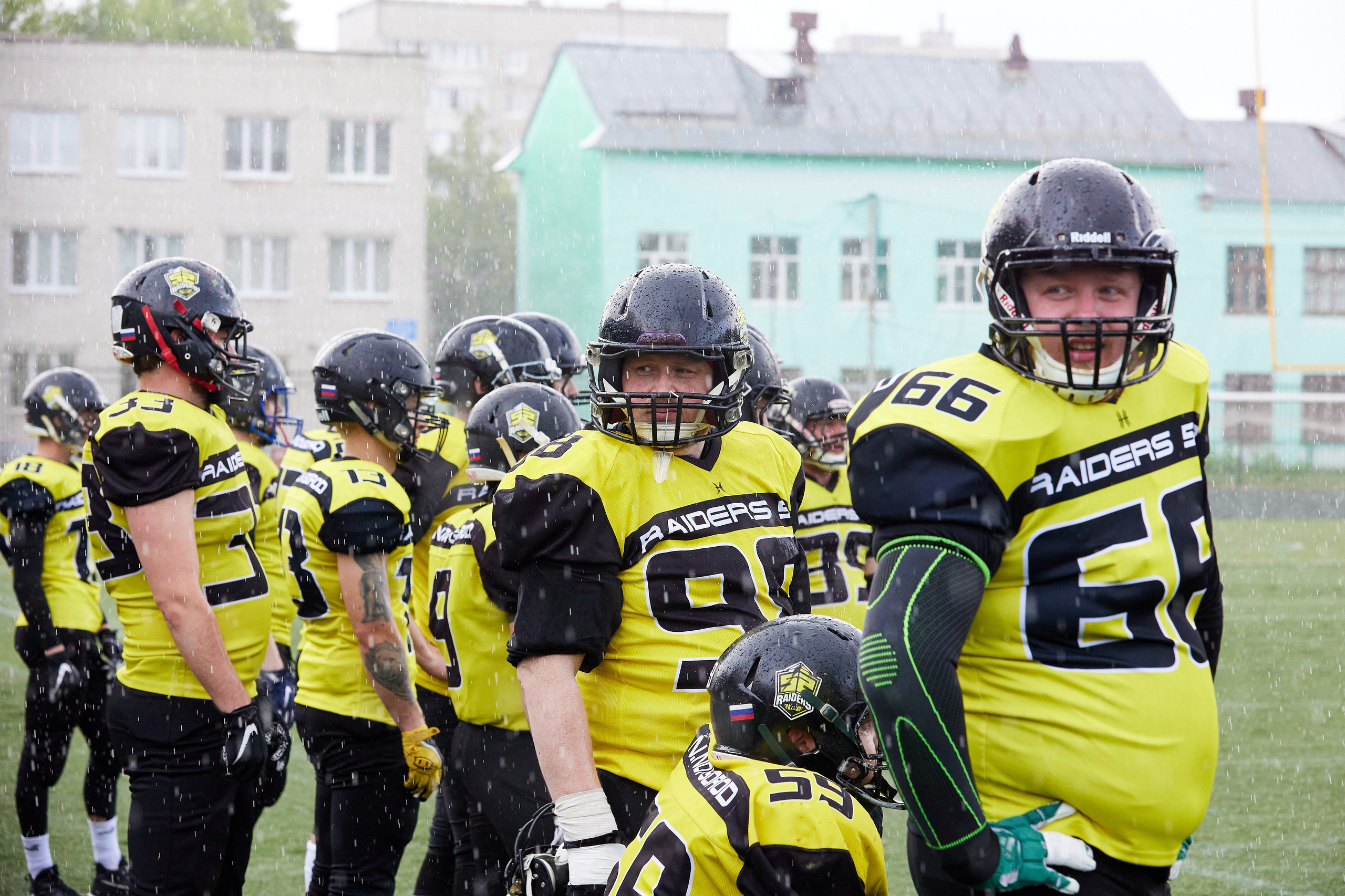 Американский футбол. Матч Чемпионата России — Рейдерс52 — Драконы. Светлана Родионова — фотограф спортивный и не только