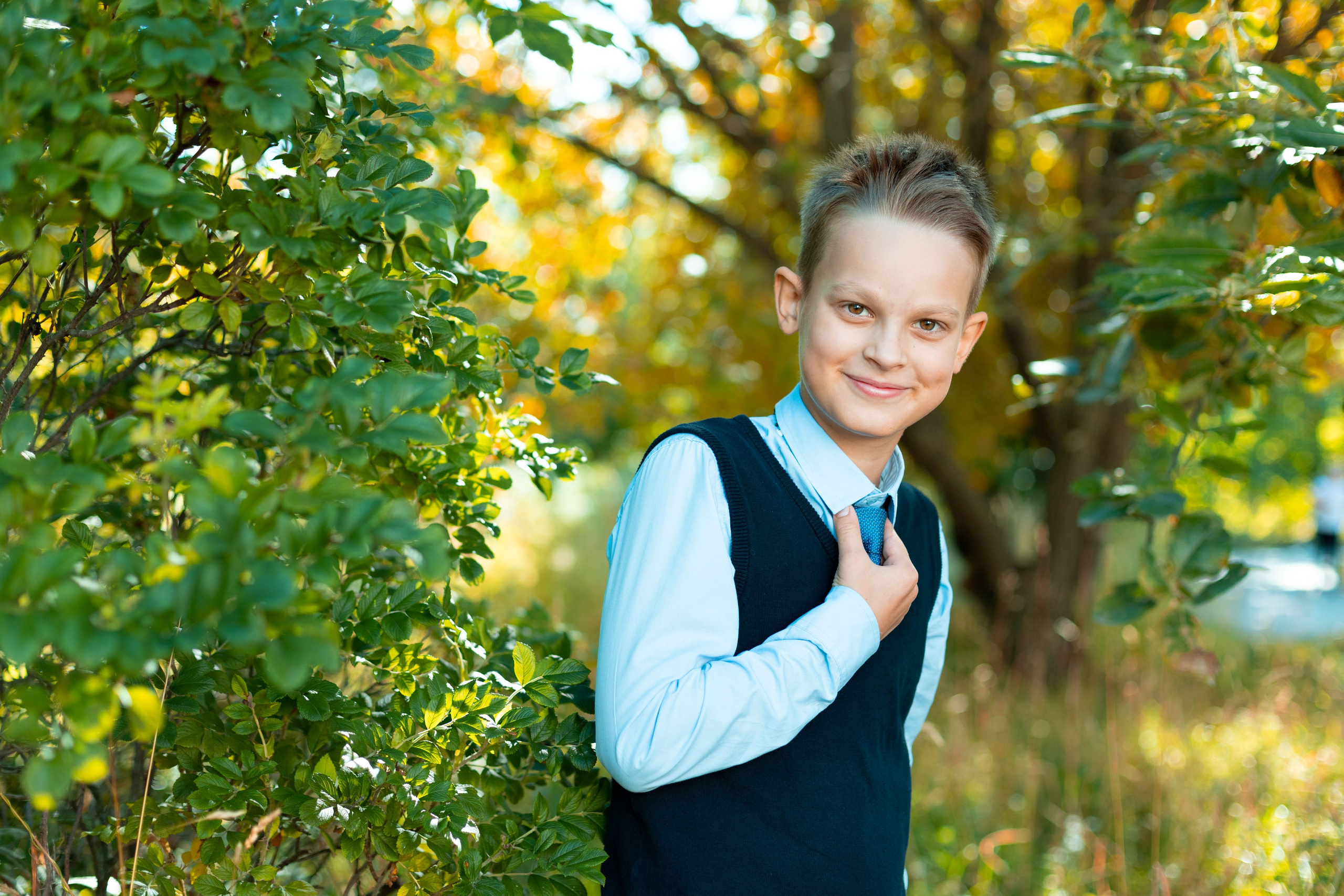 4 класс. Съёмка на улице. Выпускные альбомы «Эврика» в Нижнем Новгороде