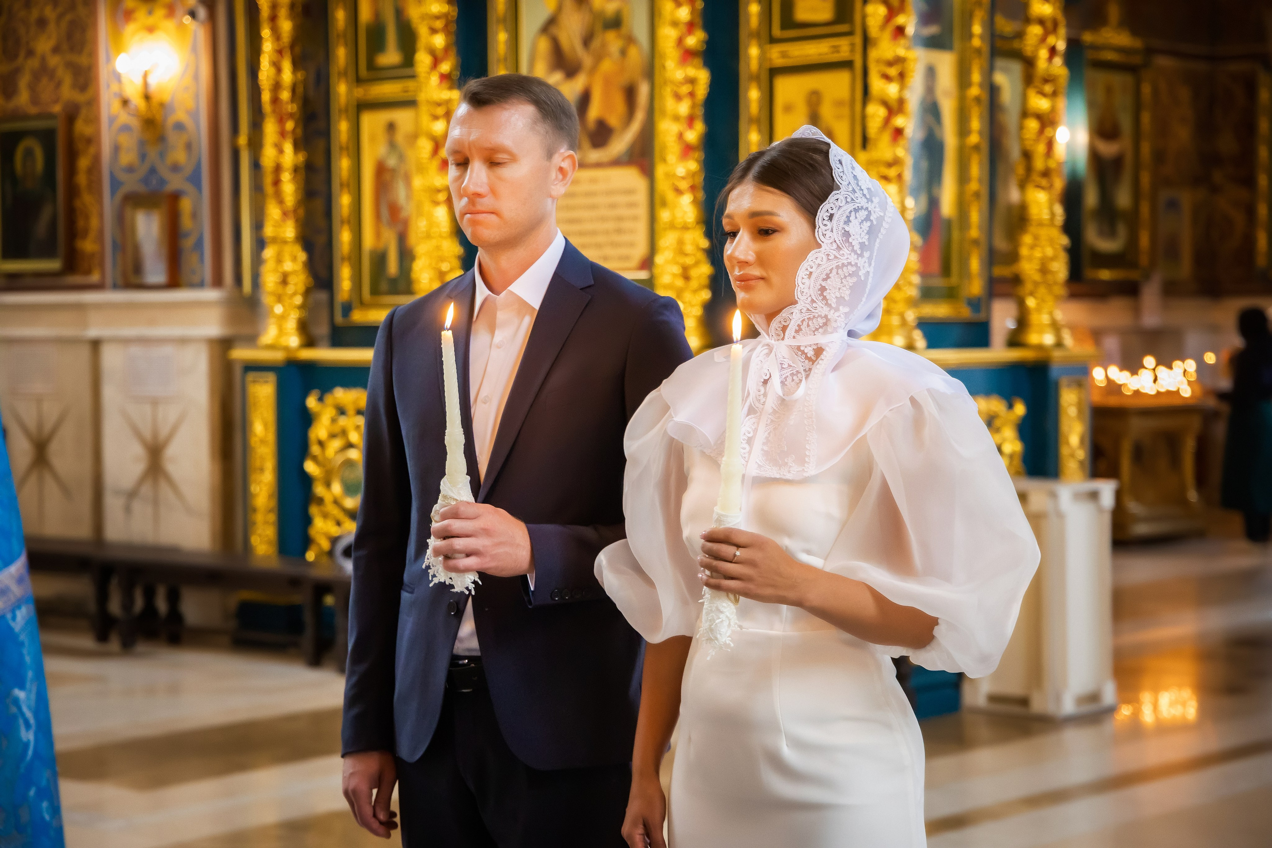 В Храме. Семейный и Свадебный фотограф в Астане Александр Астапов