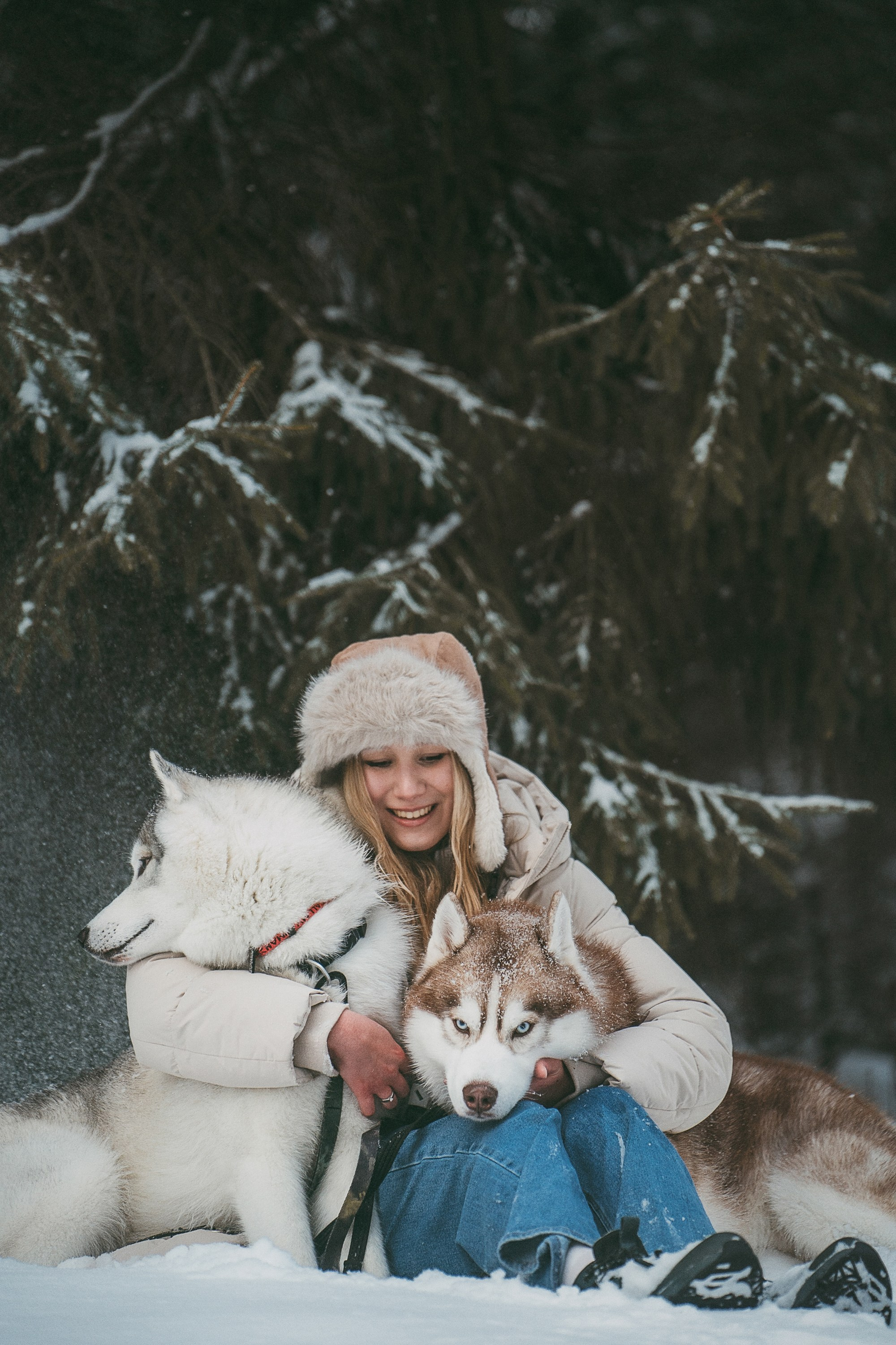 Полина, Уго и Пышка. Фотограф анималист в Москве и Санкт-Петербурге Свиридова Анна