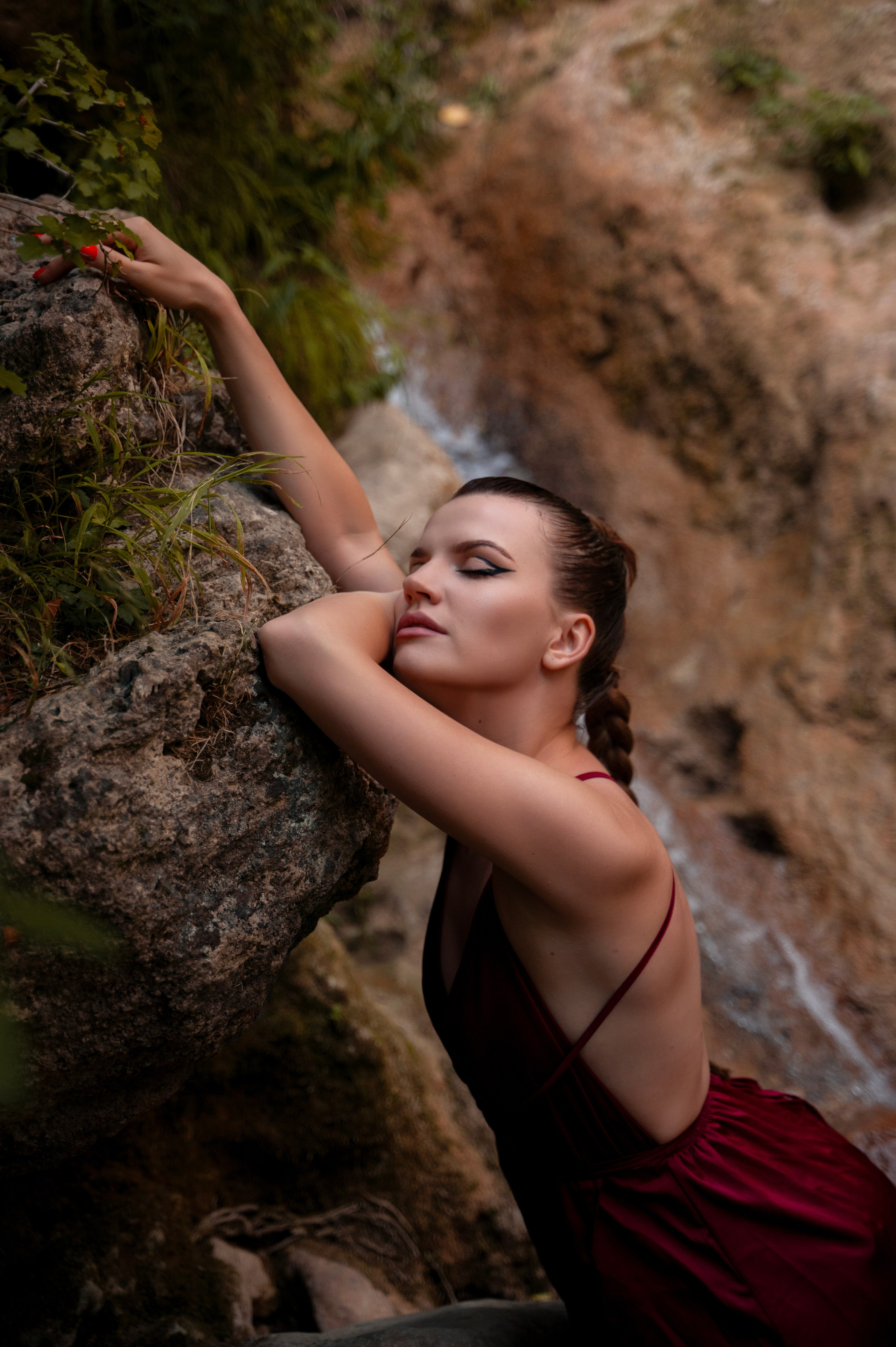 Водопад. Ира. Ваш фотограф в Крыму