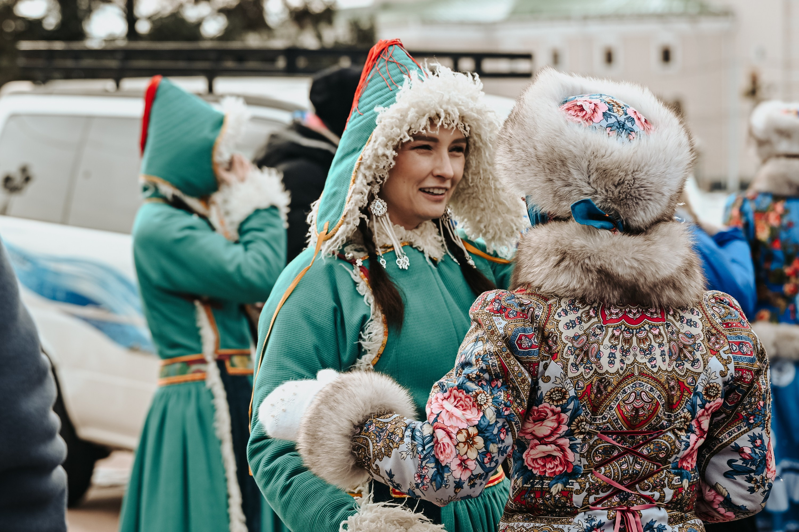 Дэгэлфлэшмоб. Фотобанк Республики Бурятия