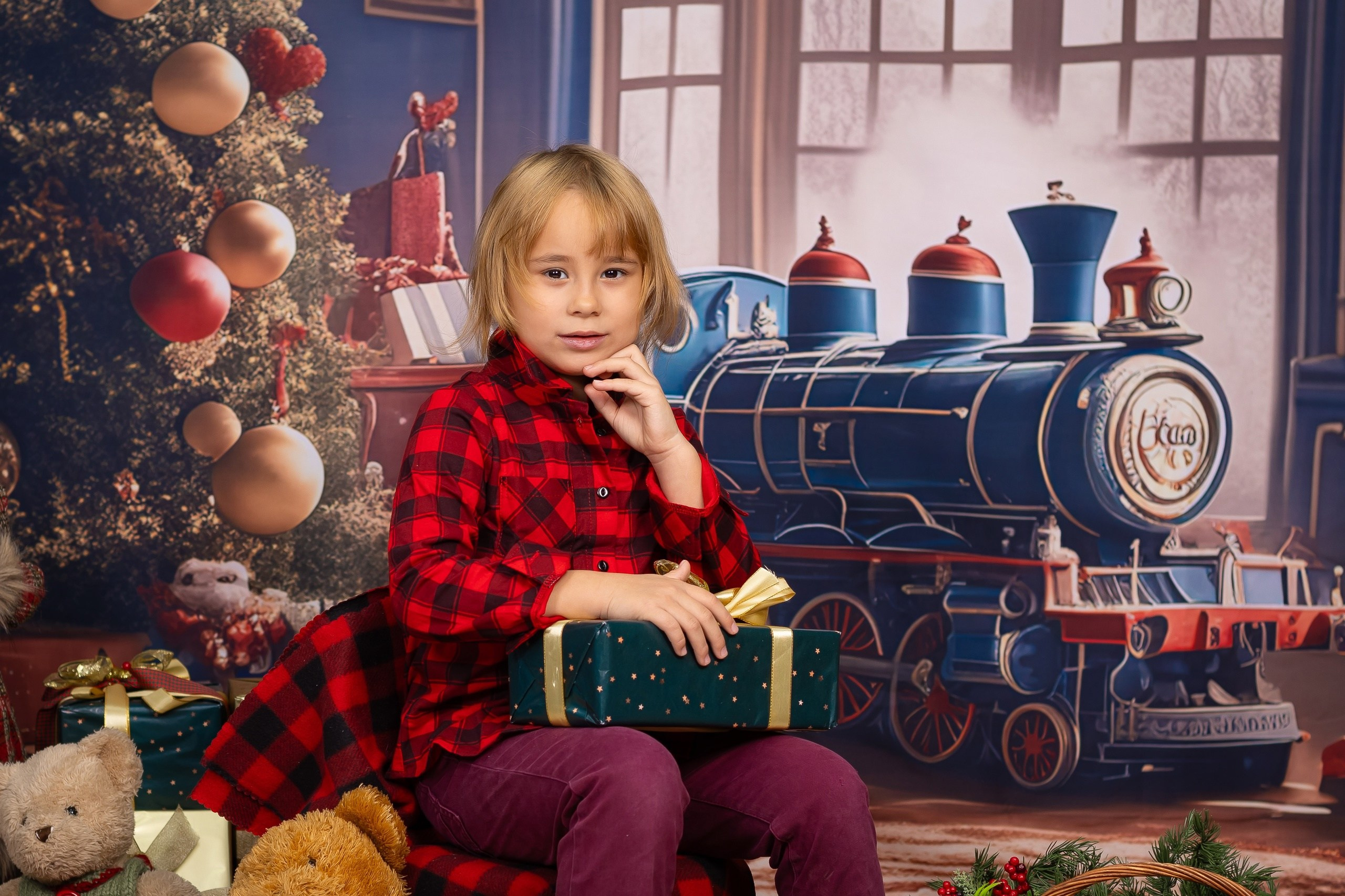 Новогодняя фотосессия 2025 г. Фотостудия «Олеся». Фотостудия в г. Верхняя Пышма