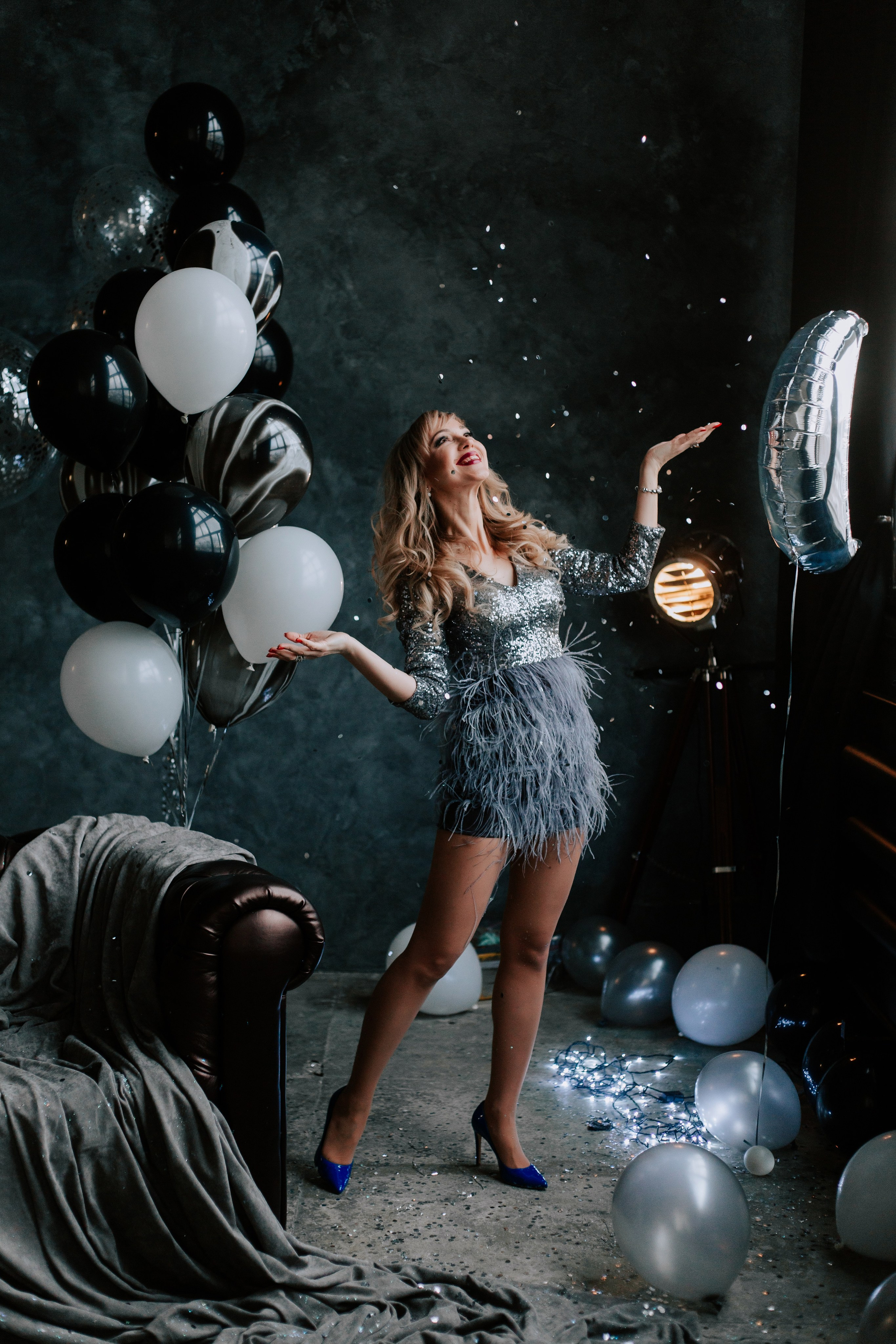 Новогодняя фотосесси «Серебро». Выпускные альбомы Натальи Бутко: Новороссийск, Анапа, Геленджик