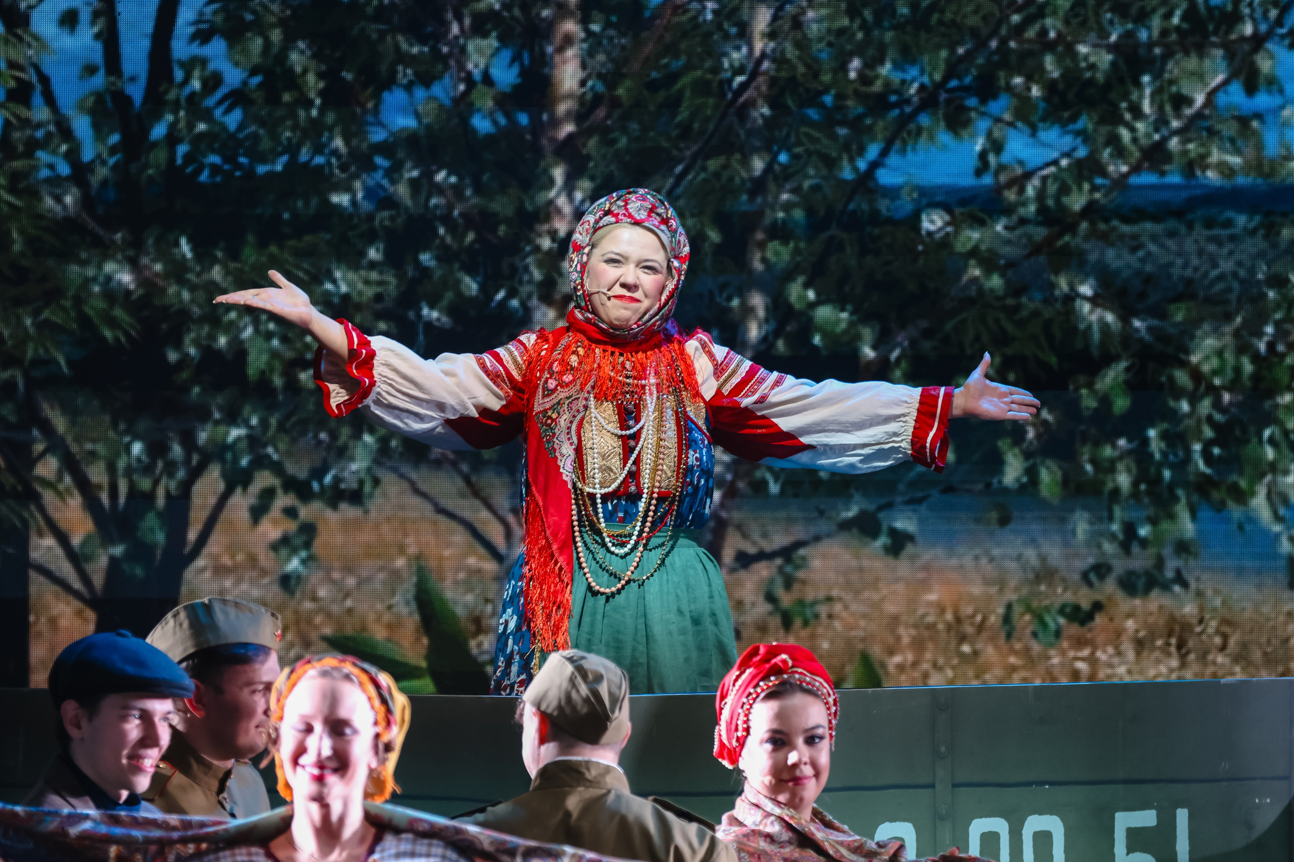 Василий Теркин, театр «Русская песня». Фотограф Ольга Махалова — Санкт-Петербург, Москва, Нижний Новгород