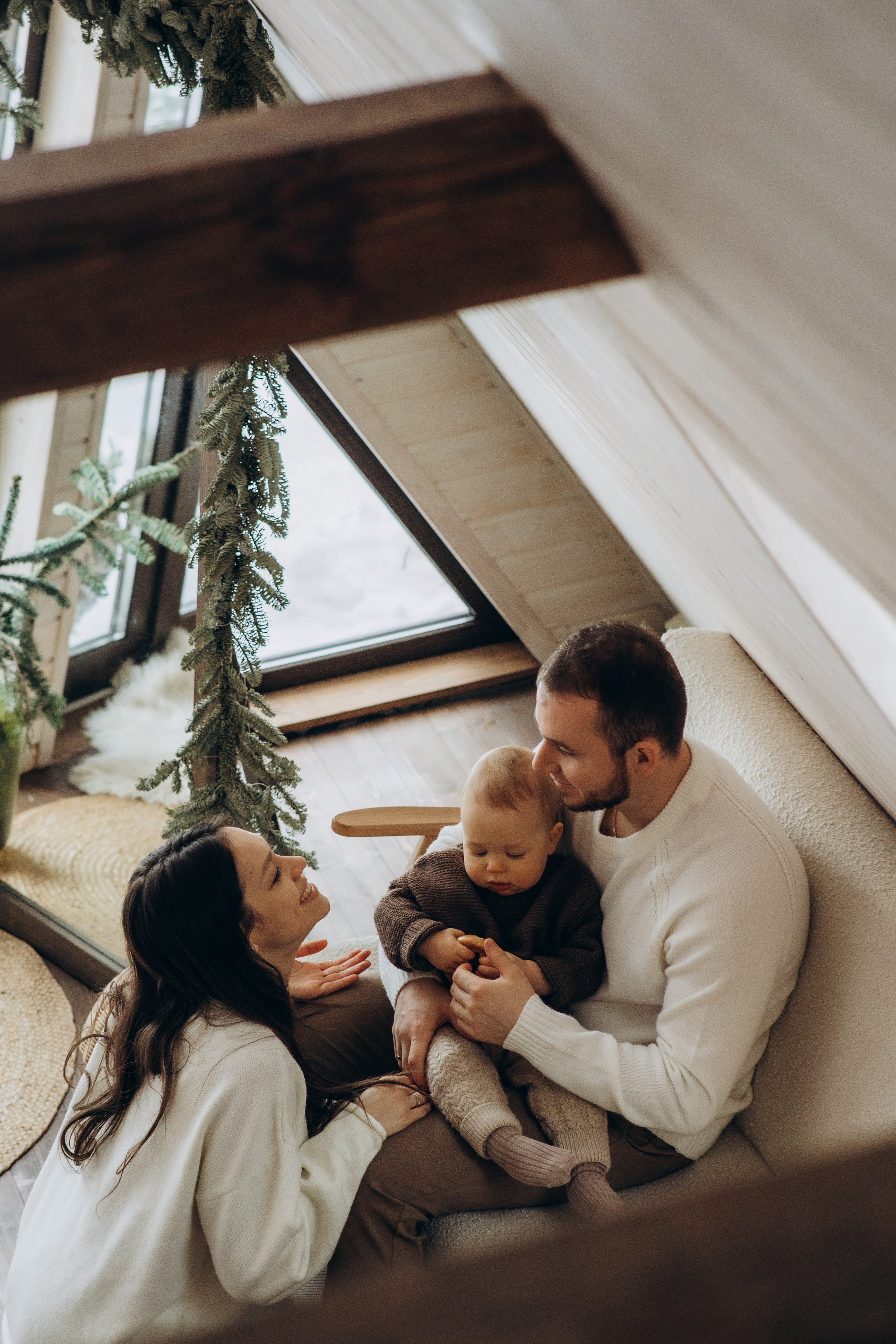 Зимняя семейная история. Семейный фотограф Москва Юлиана Фетисова