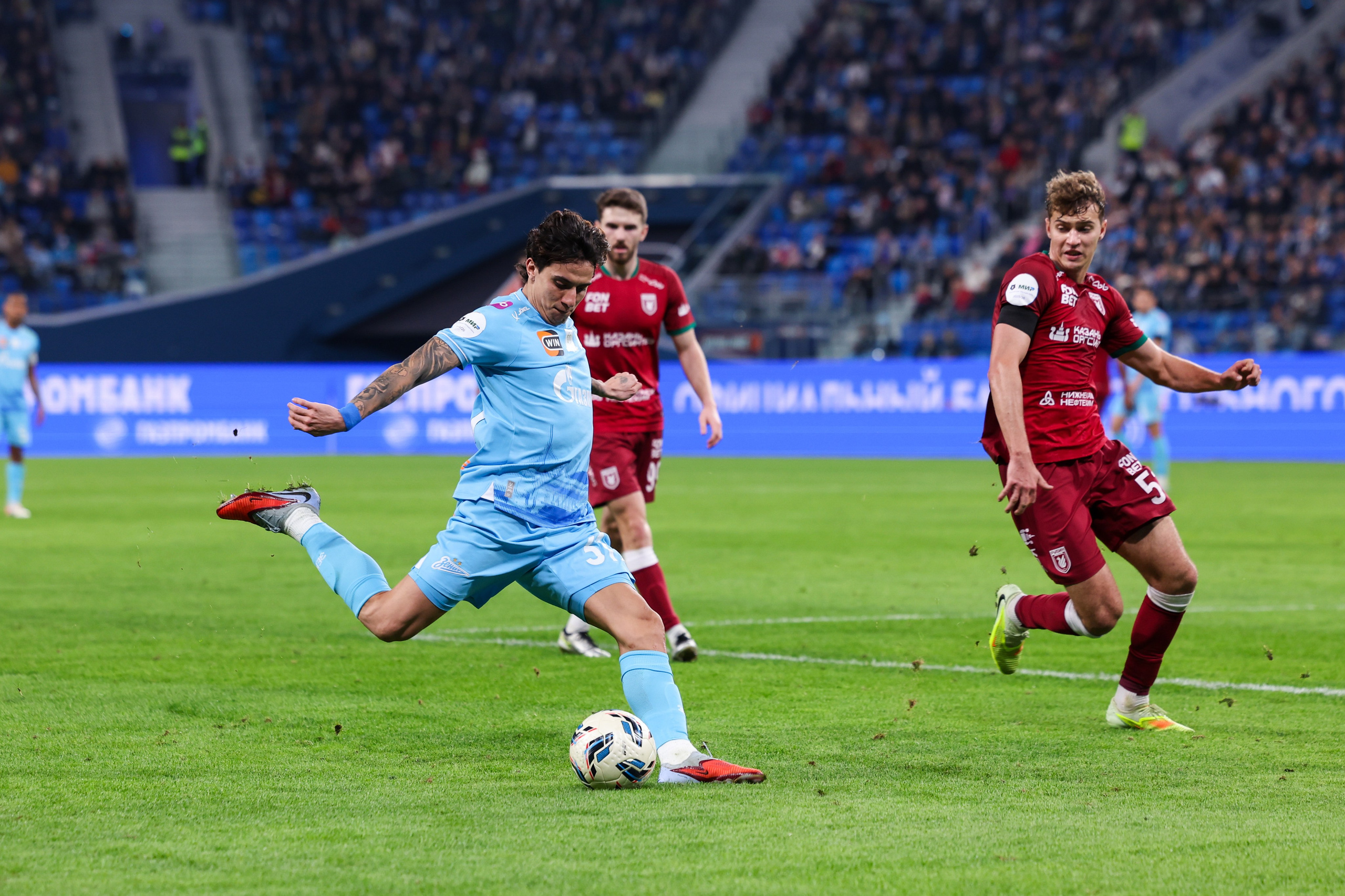 ФК «Зенит» — ФК «Рубин» 30.11.2025. Спортивный и репортажный фотограф Антон Тереханов