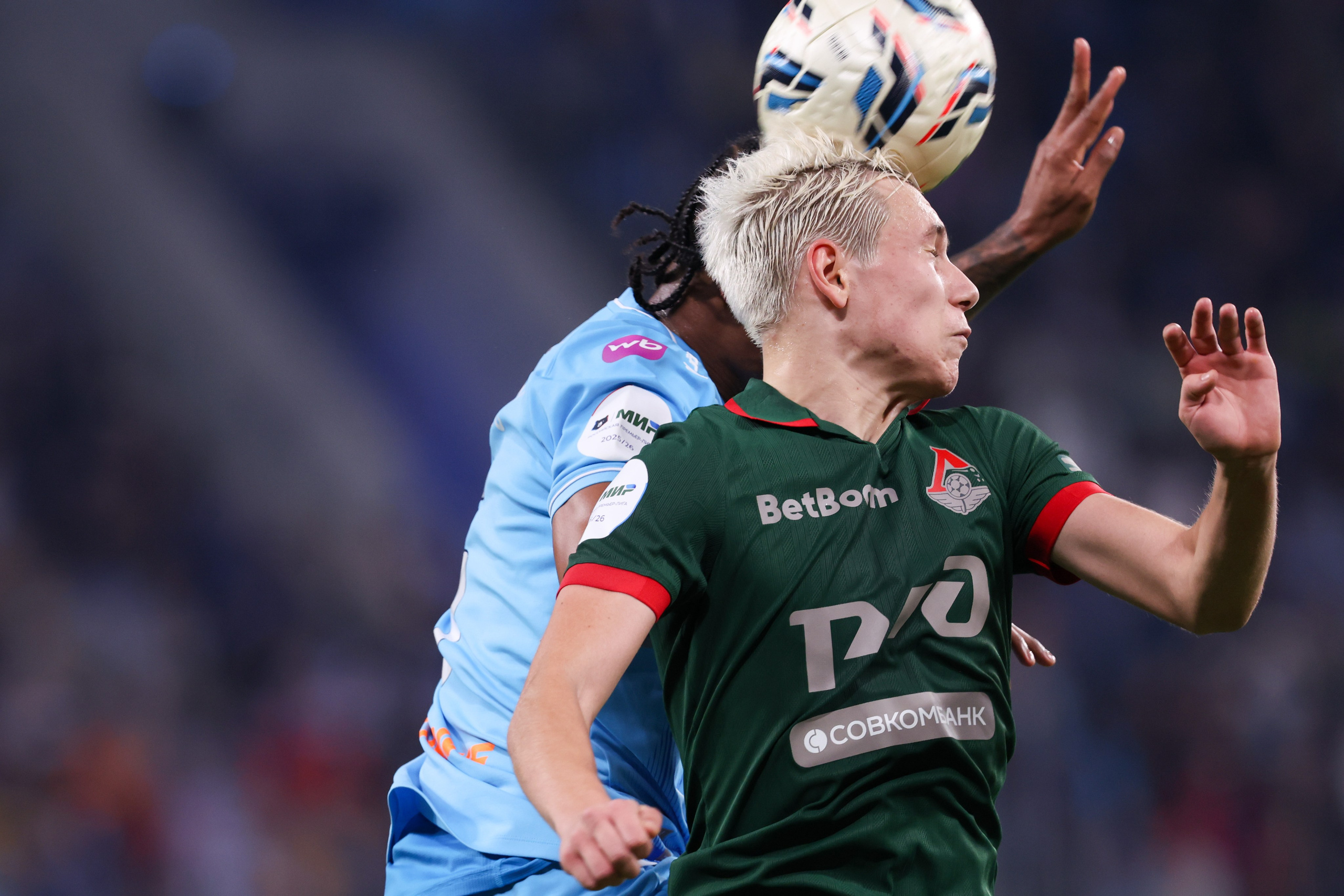 ФК «Зенит» — ФК «Локомотив» 14 тур РПЛ 01.11.2025. Спортивный и репортажный фотограф Антон Тереханов