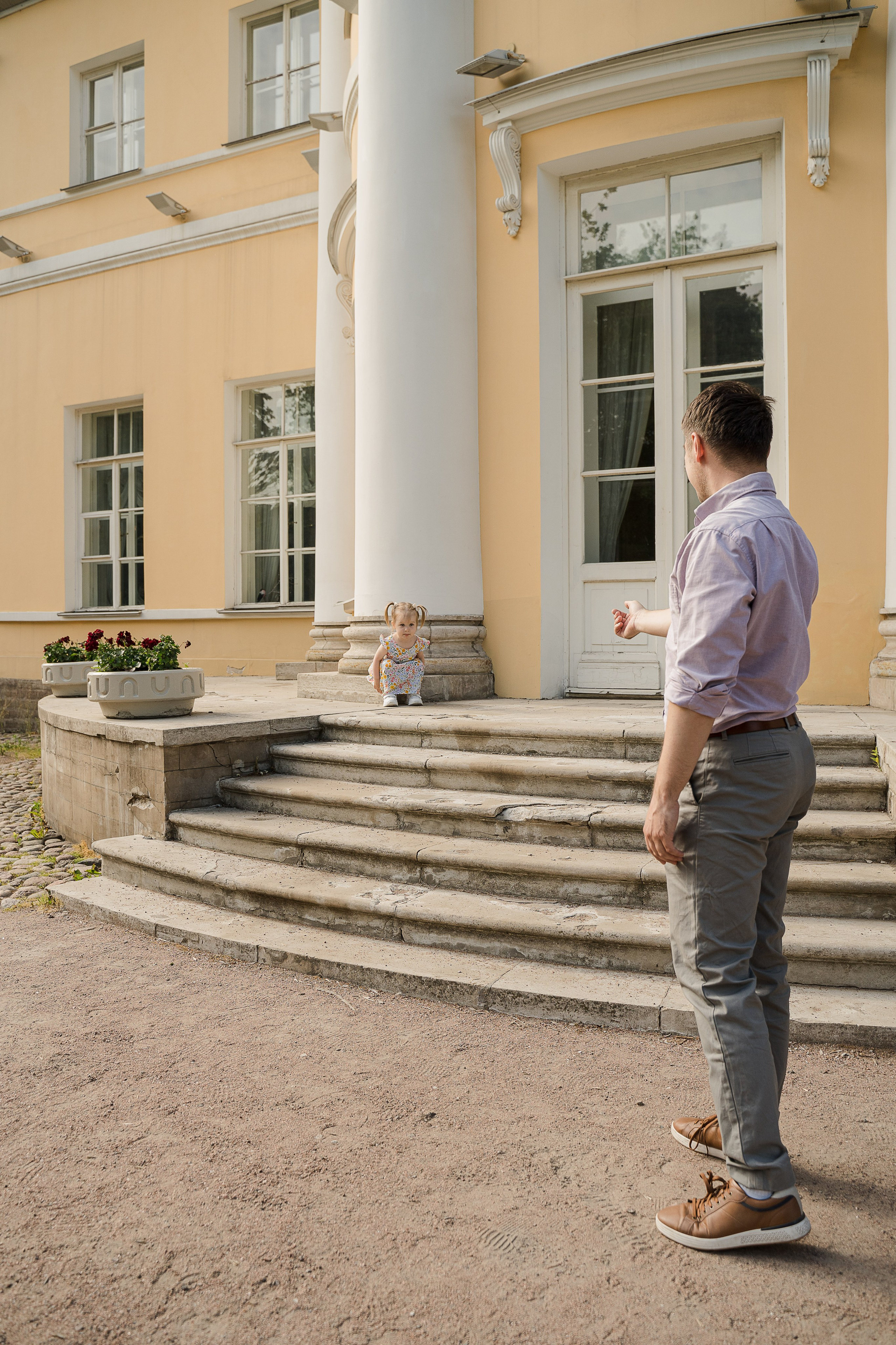 Семейная фотосессия в Санкт-Петербурге в Польском саду усадьбы Державина. Свадебный и семейный фотограф в Пушкине и Санкт-Петербурге Мария Филиппова