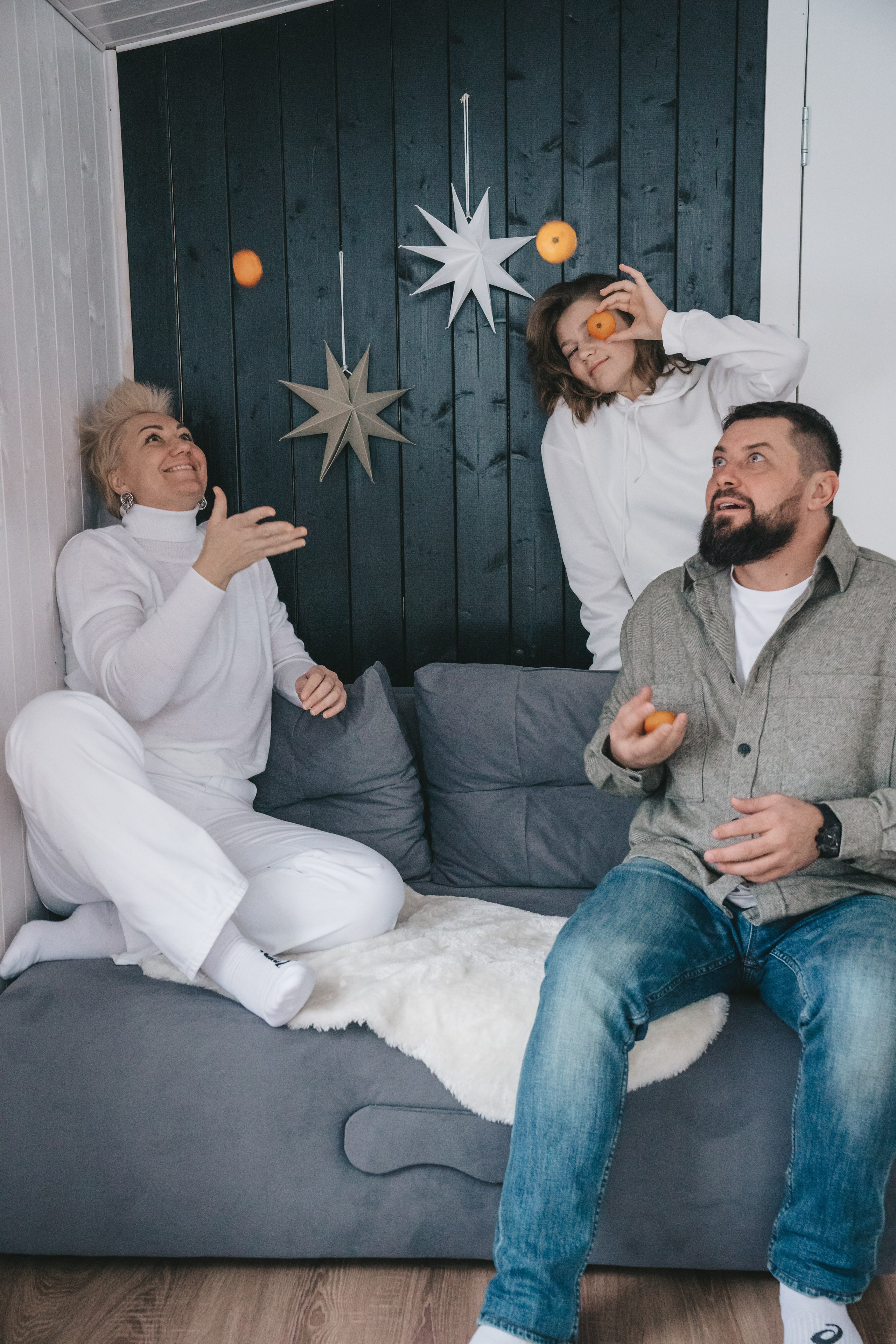 Фотосессия большой компании в домике. Семейный фотограф Екатеринбург Татьяна Девятых