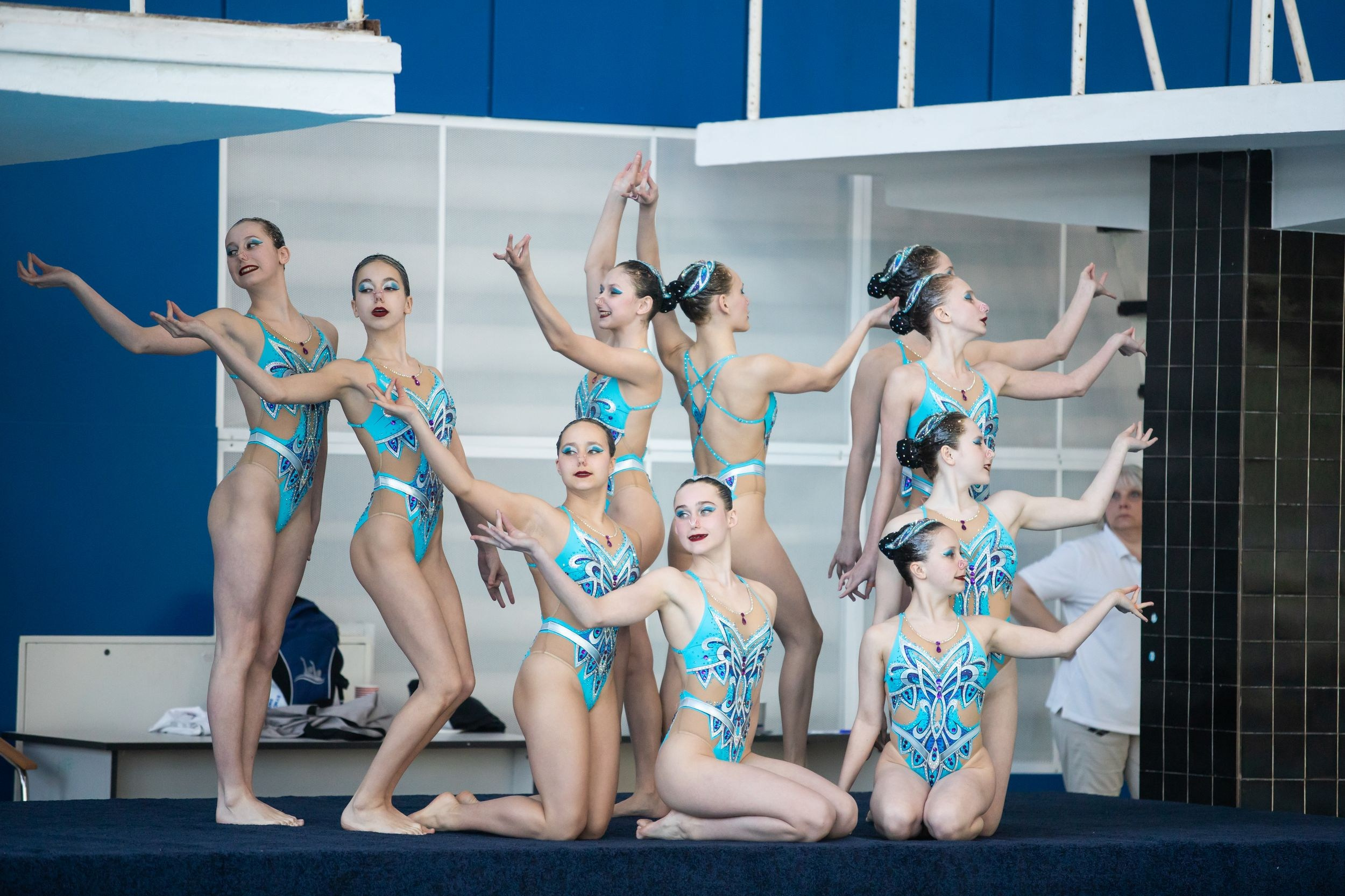 Первенство ЦФО по синхронному плаванию (16 апреля 2023). Репортажный фотограф Алексей Пирязев