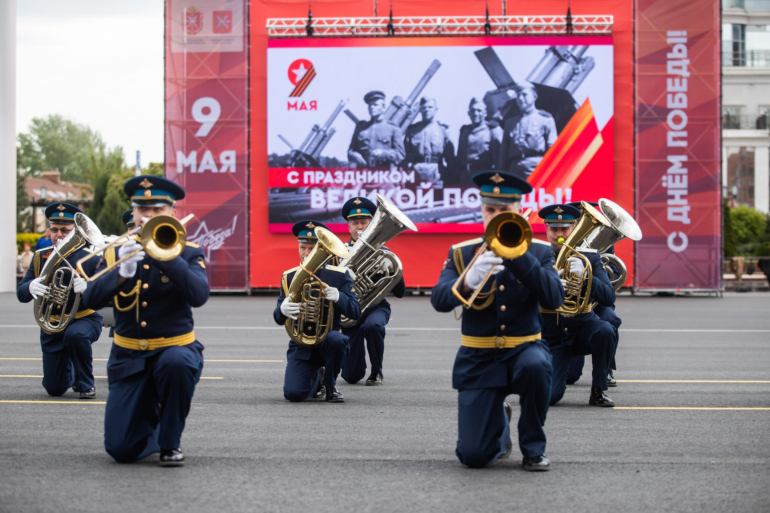 Генеральная репетиция Парада Победы (5 мая 2024). Репортажный фотограф Алексей Пирязев