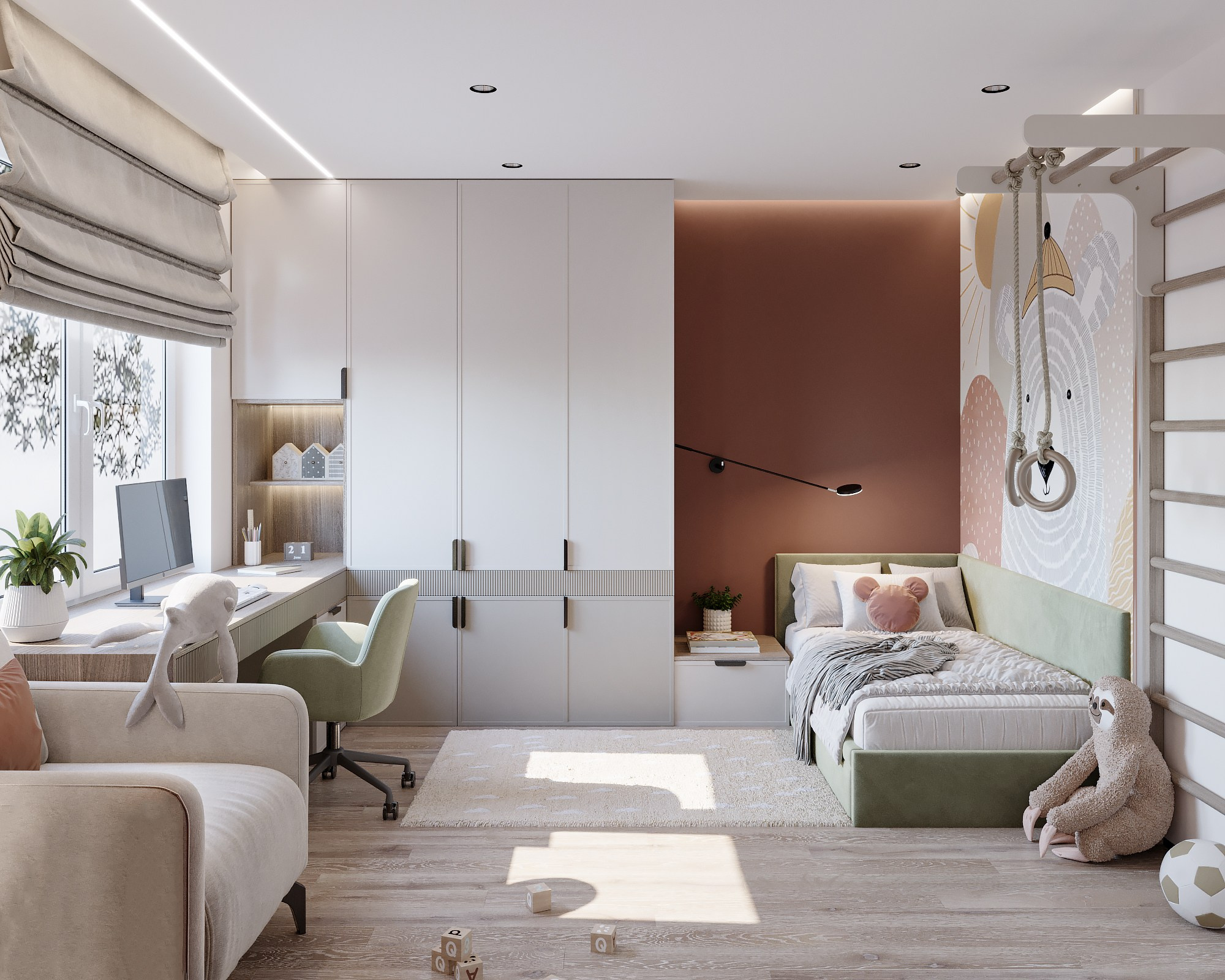 Дизайн-проект 3к квартиры в Дубне. Дизайнер интерьера в Дубне, Москве, Дмитрове