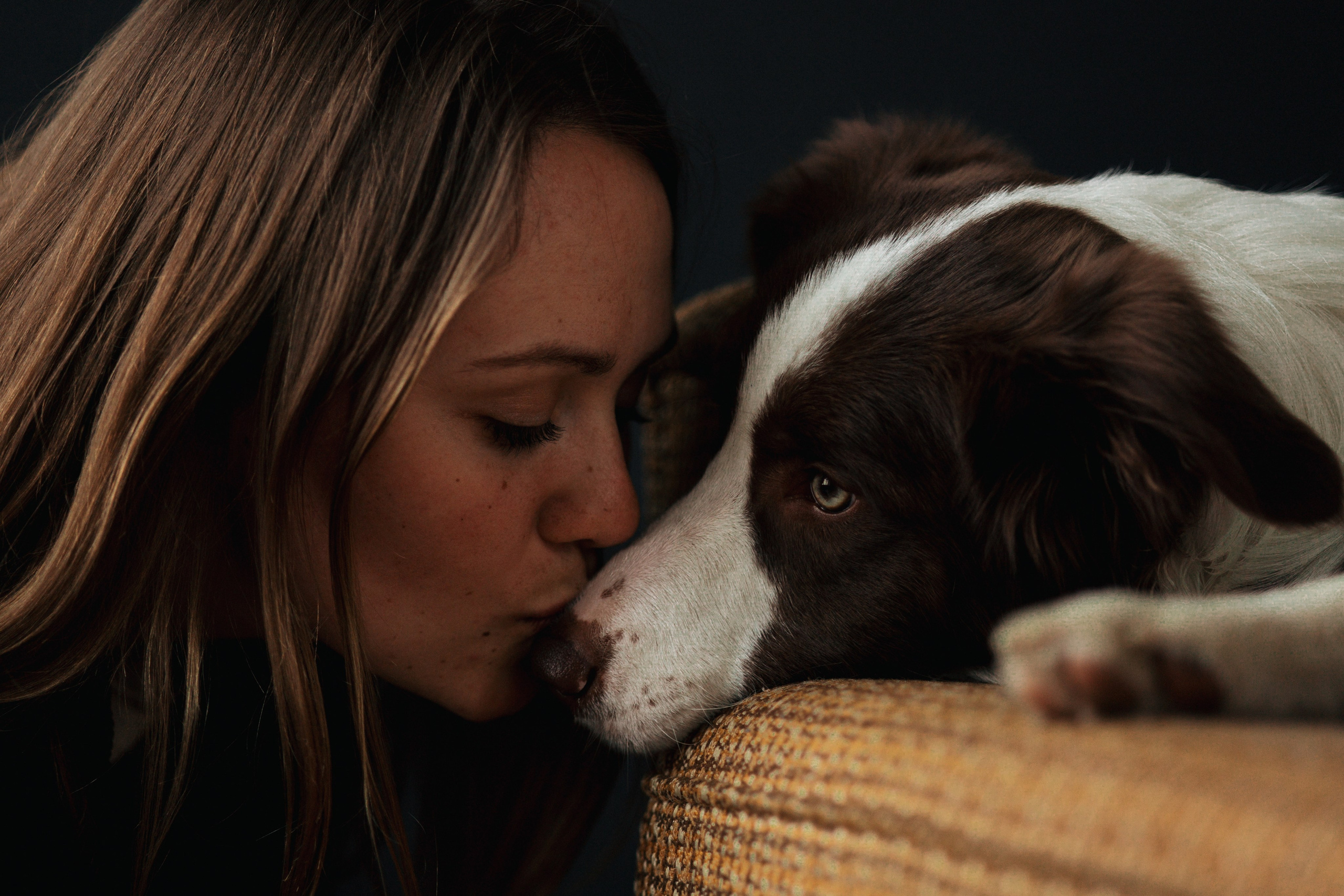 Настя и Симба. Фотограф — Анималист | Санкт-Петербург