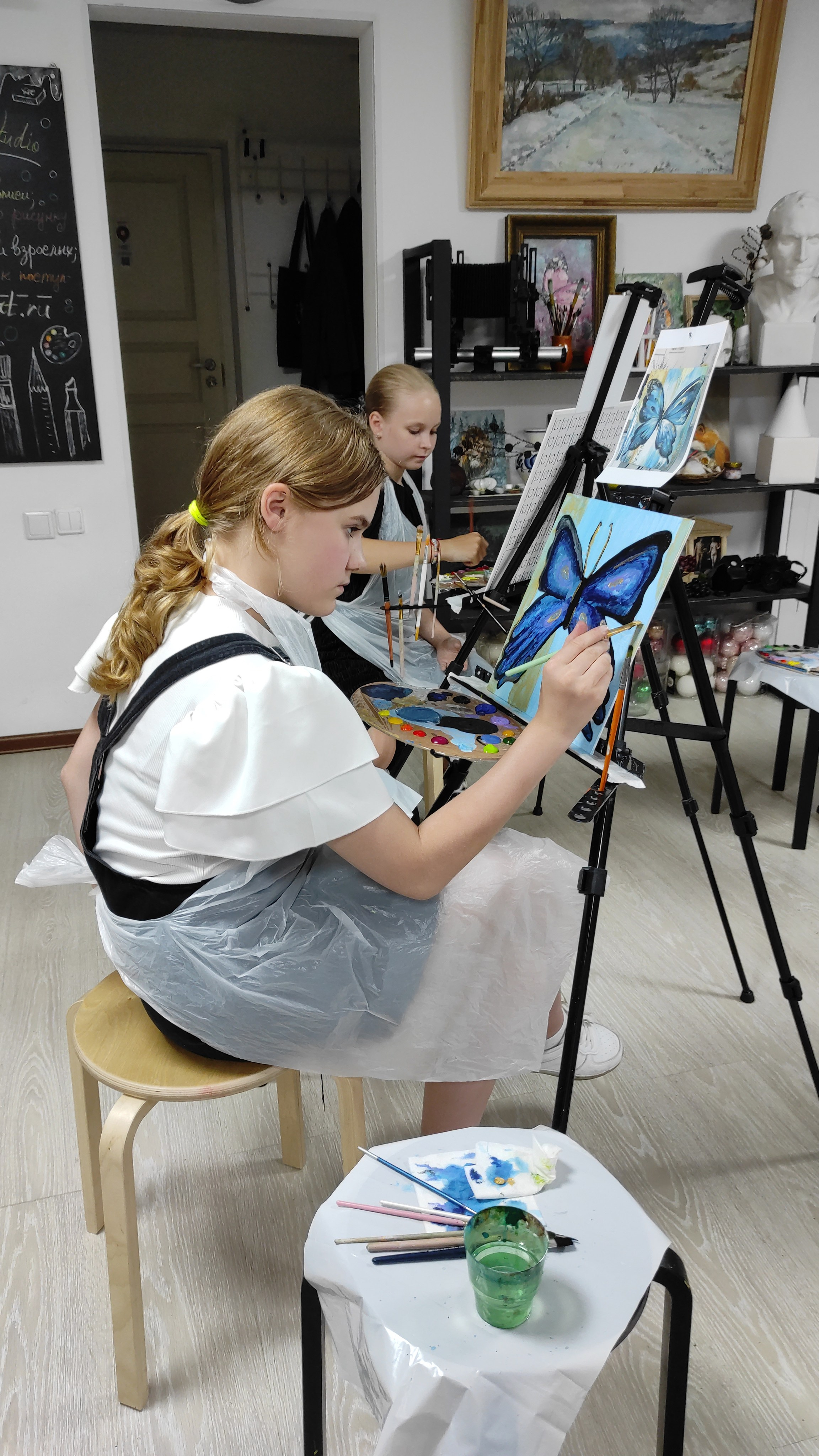 Подарок для творческого человека на день рождения. Арт-вечеринки и мастер-классы в Москве для взрослых и детей