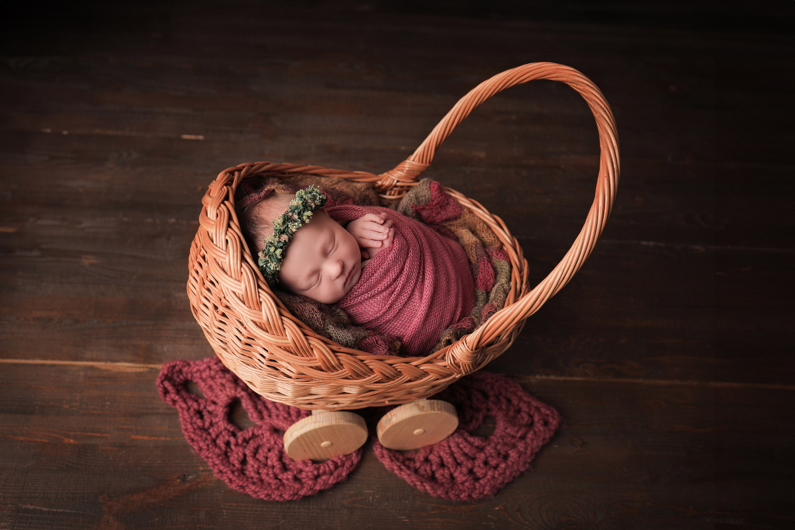 Нина, 7 дней. Фотограф новорожденных в Новокузнецке Анна Горошникова
