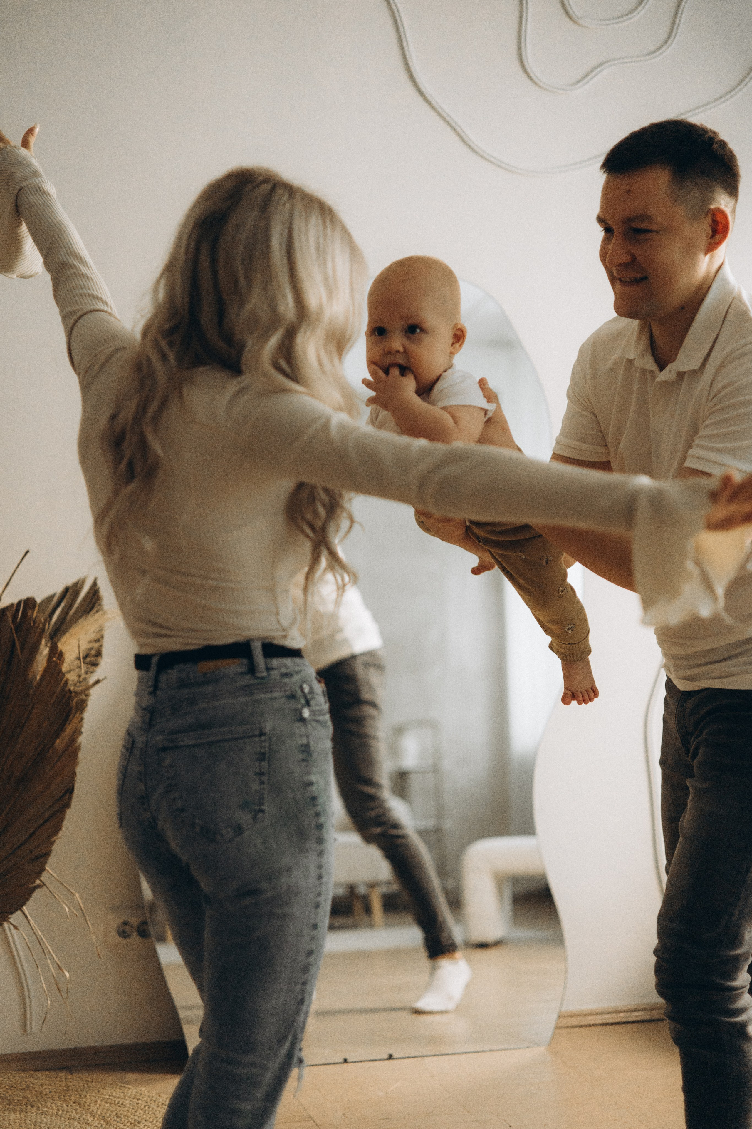 Семейная фотосессия с малышом. Семейный фотограф в Ижевске Даша Денисова