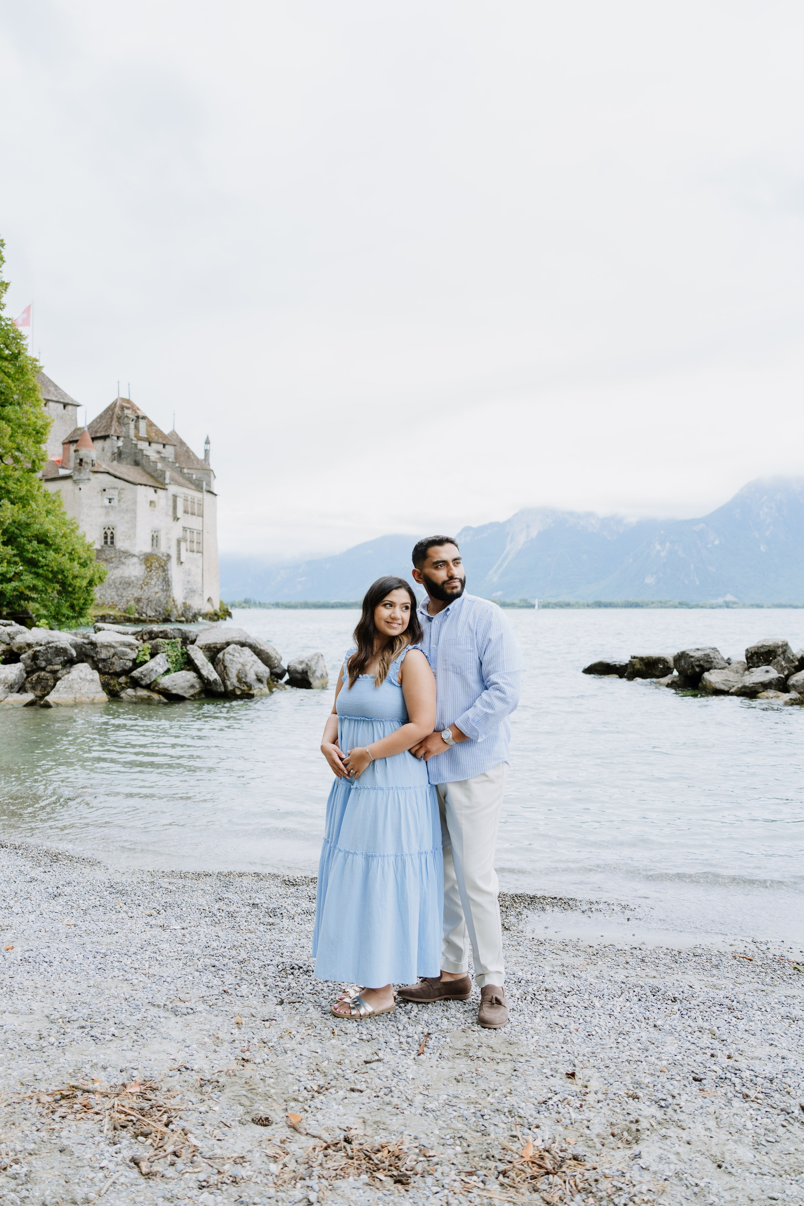 Krishna & Ravi | Proposal Montreux. Professional Wedding Photographer Geneva & Romande Switzerland | Tanya Creator
