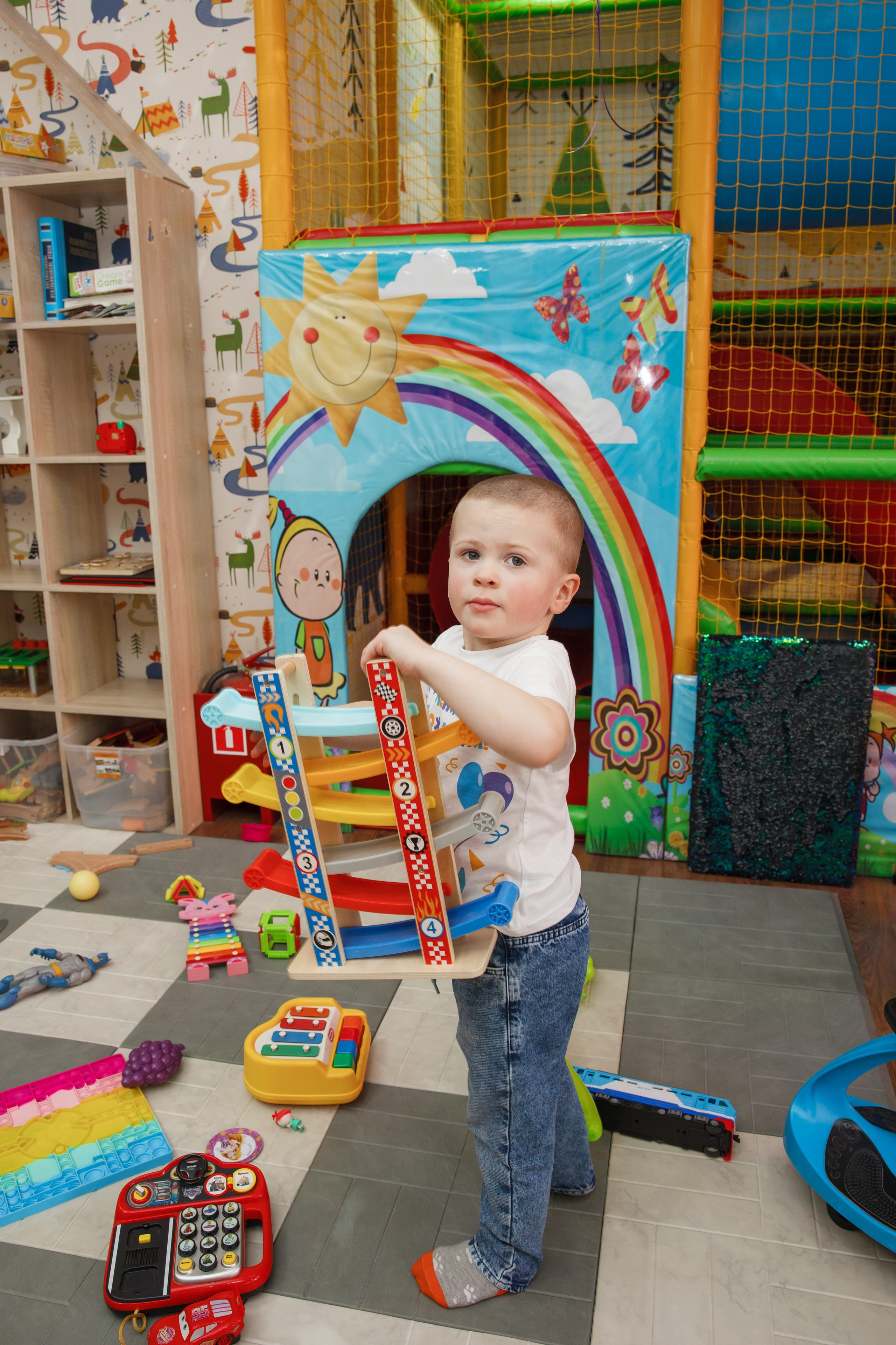 Детский День Рождения, Мише 3 годика, «Мультяшка». Свадебный и репортажный фотограф (Москва, Королев и другие)