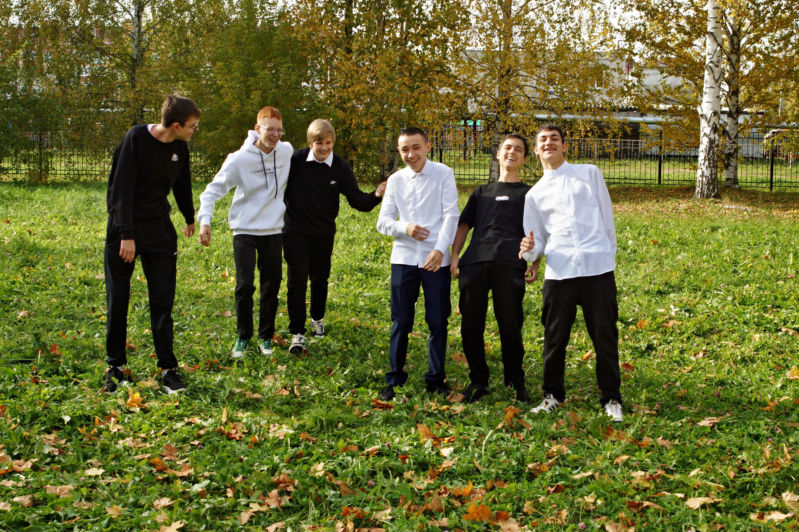 Осенняя фотосессия в школе г. Йошкар-Ола