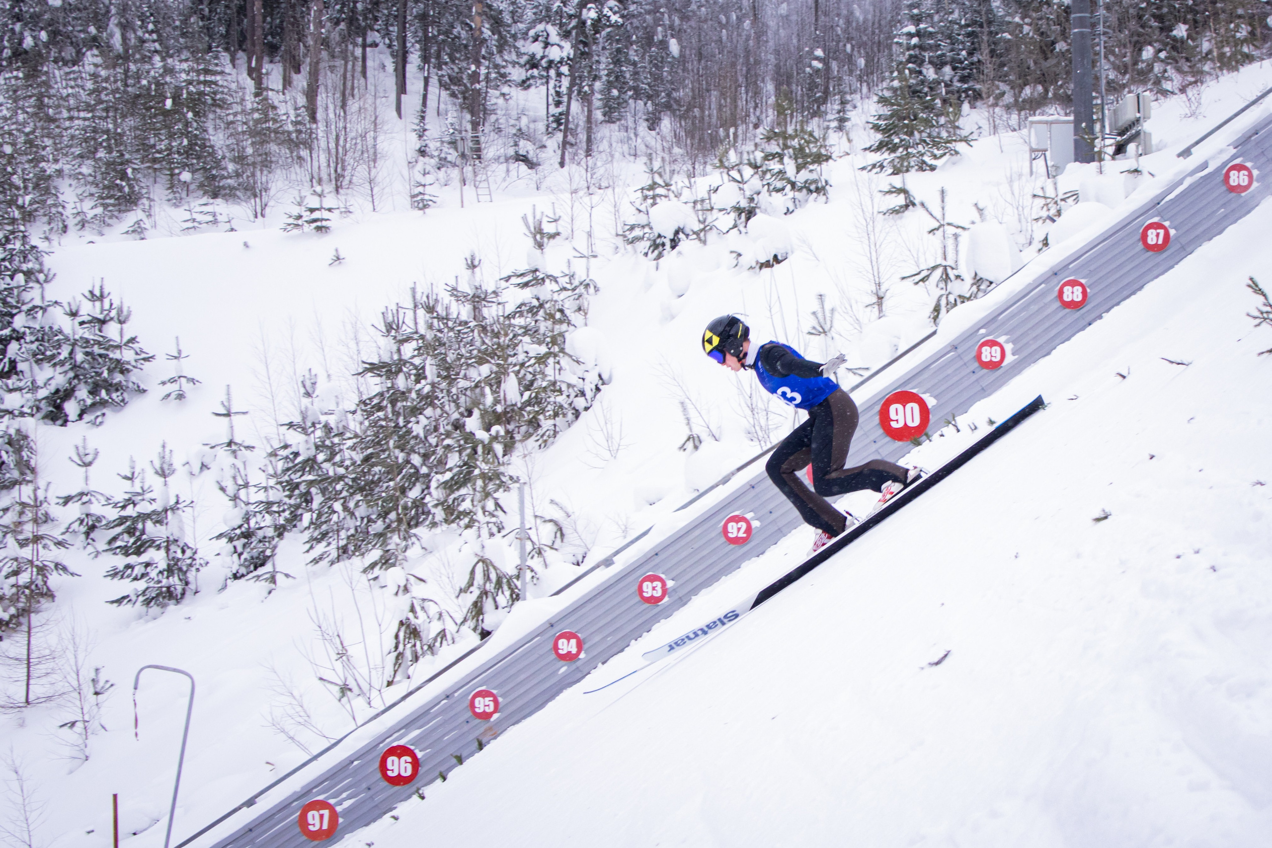 Лыжное ДВОЕБОРЬЕ чемпионат России 2026. Фоторепортаж выполнен ФПЛД для России.