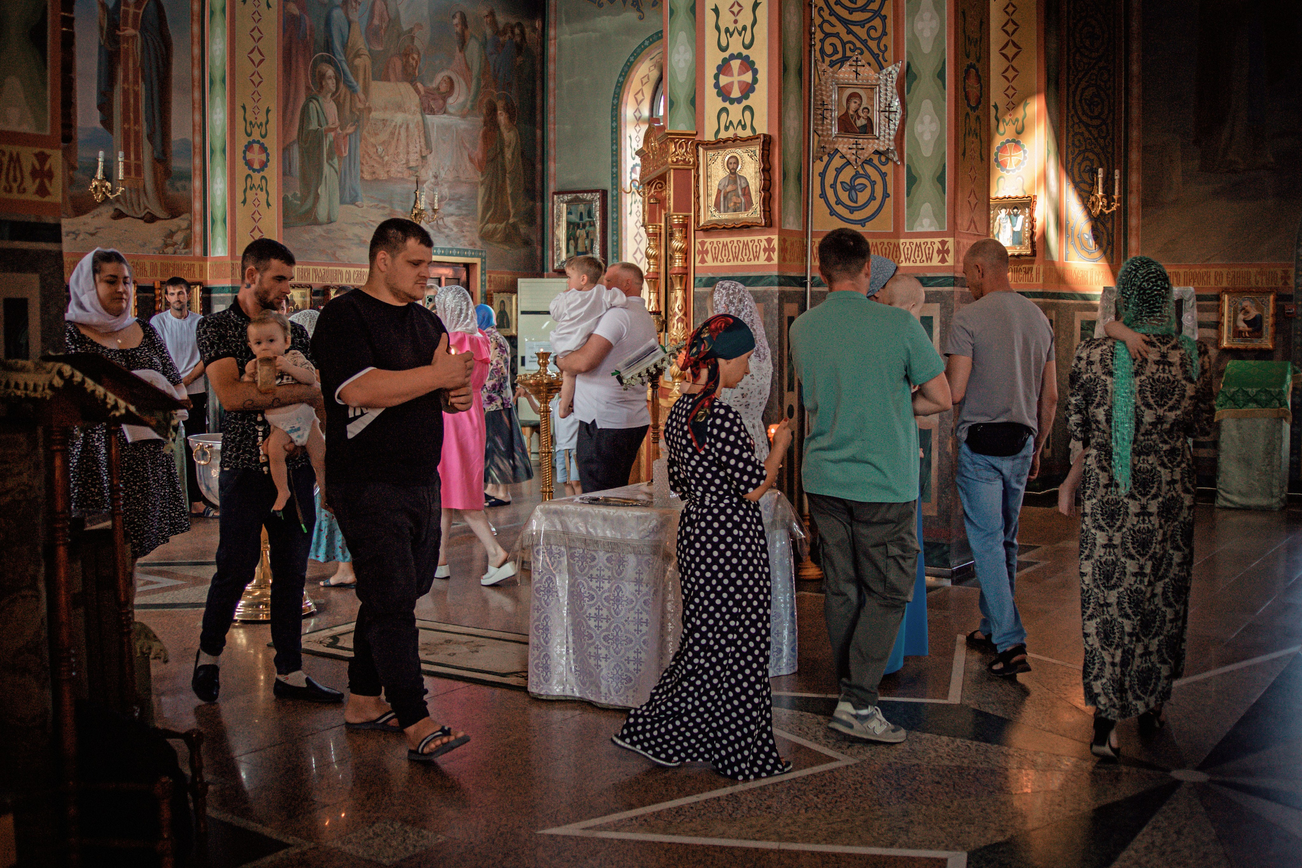 Общее крещение. Семейный и детский фотограф в Москве Ольга Кривенцова