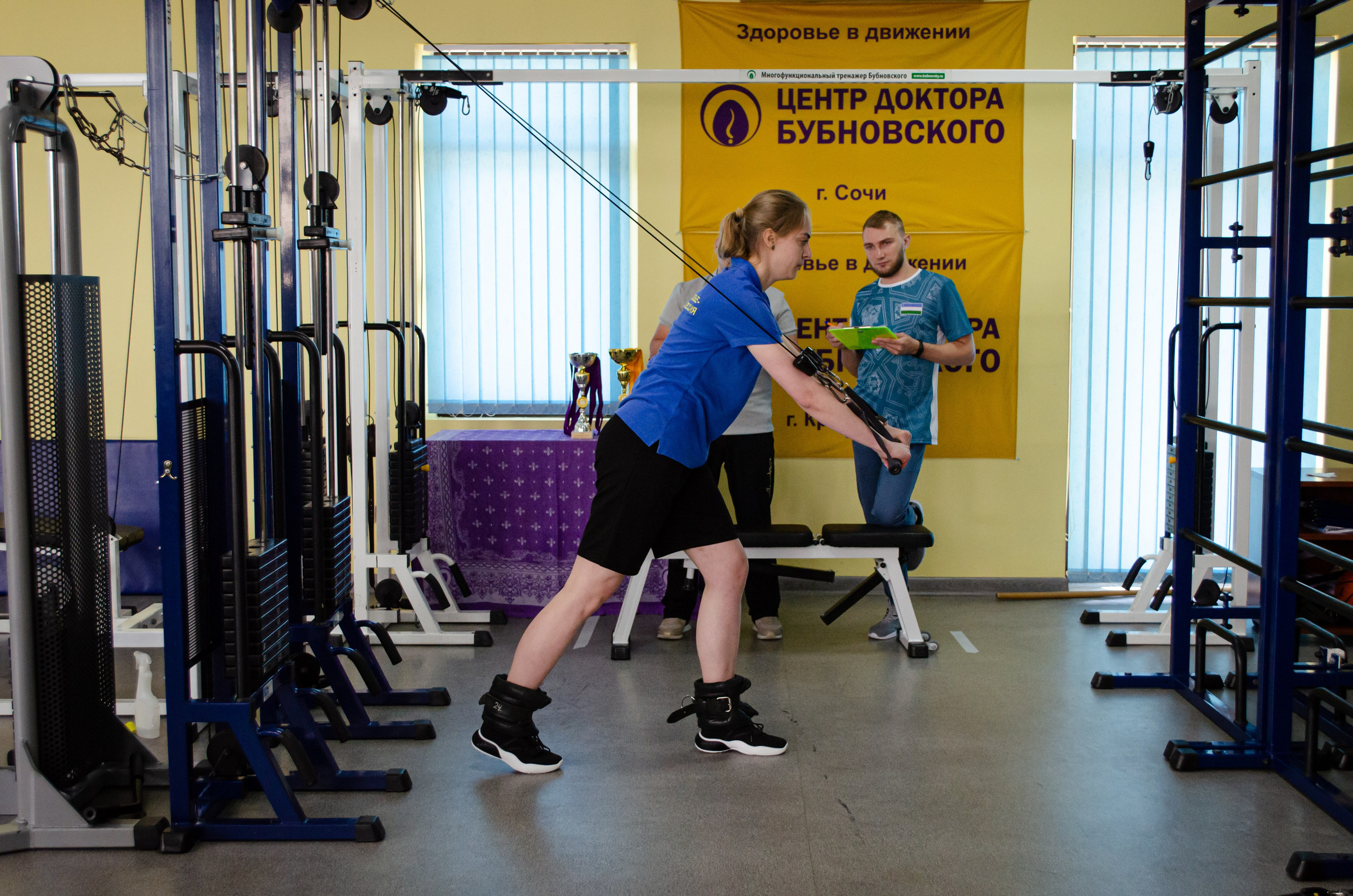 Медицинское спортивное мероприятие. Фотограф