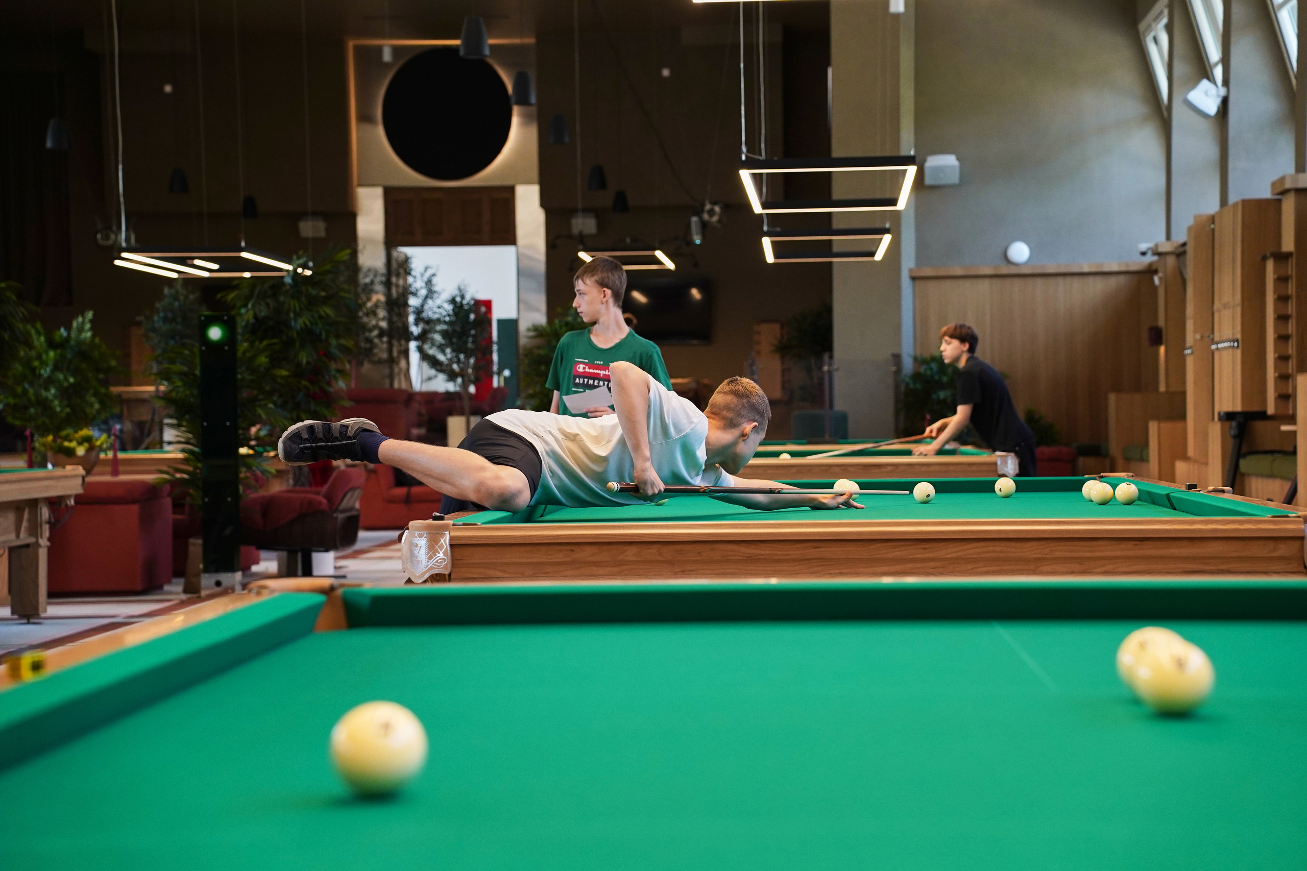 Бильярд Родина. Фотограф