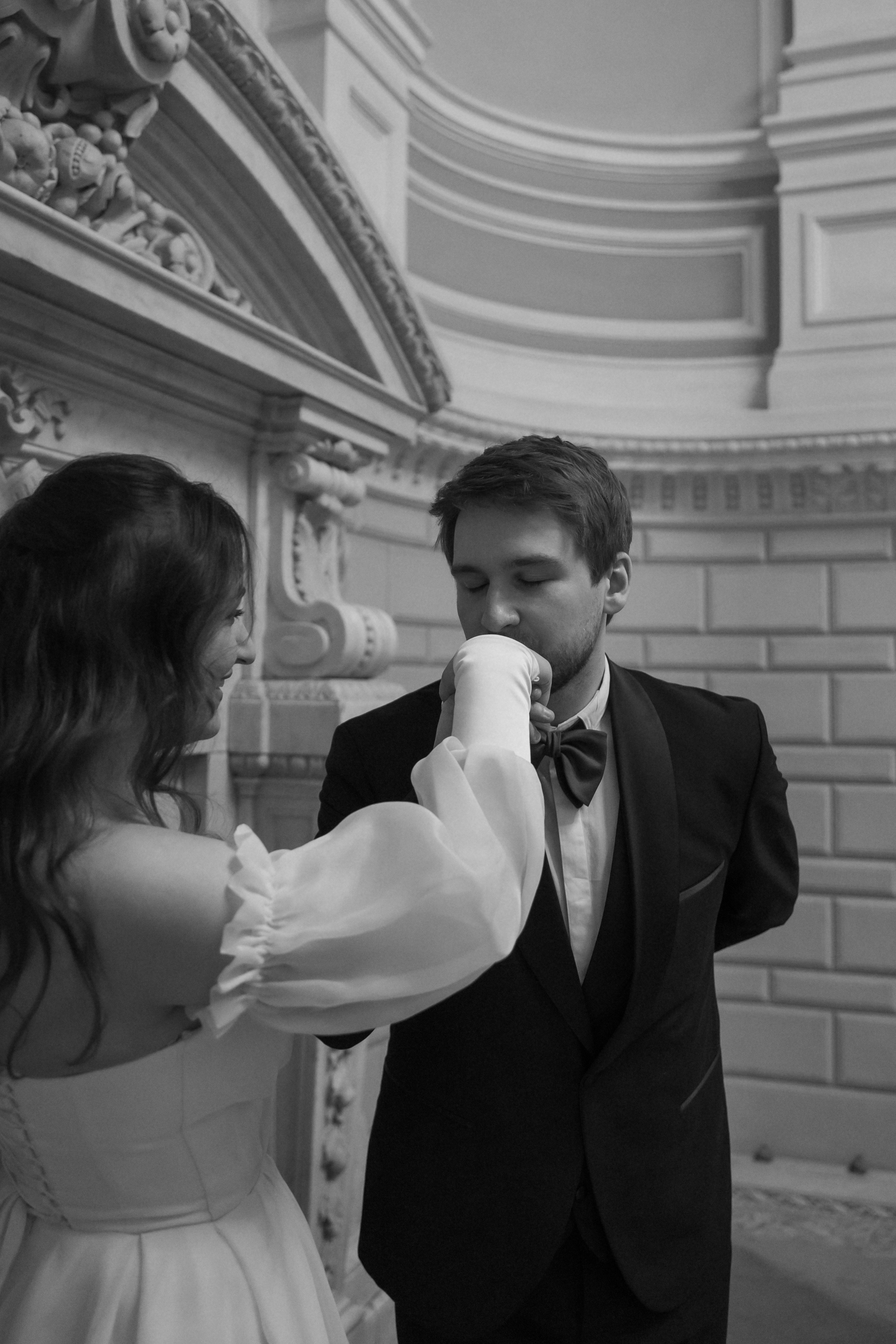 Любовь в 1-м Дворце Бракосочетания. Фотограф в Санкт-Петербурге — Лучина Екатерина