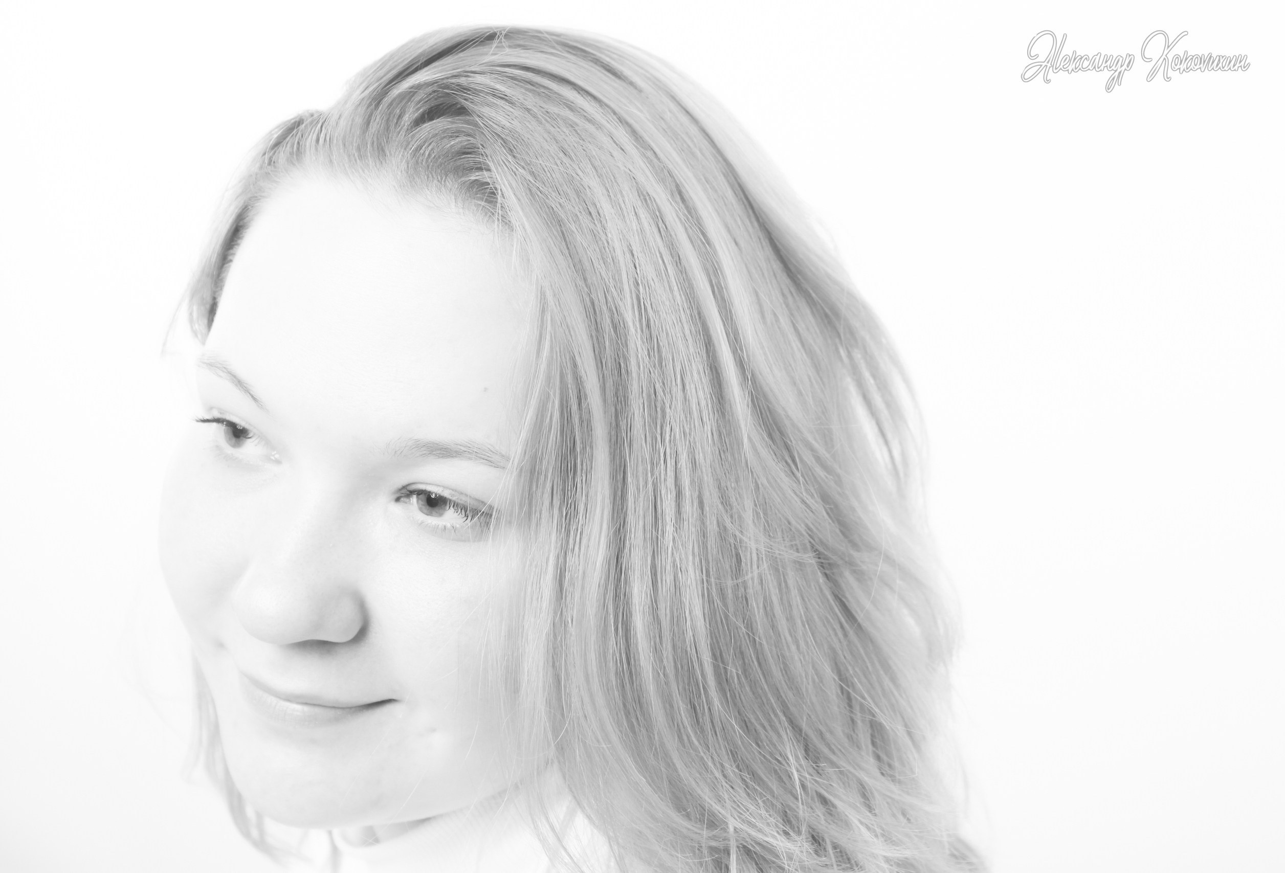 Женский индивидуальный портрет. Фотограф Александр Коковихин