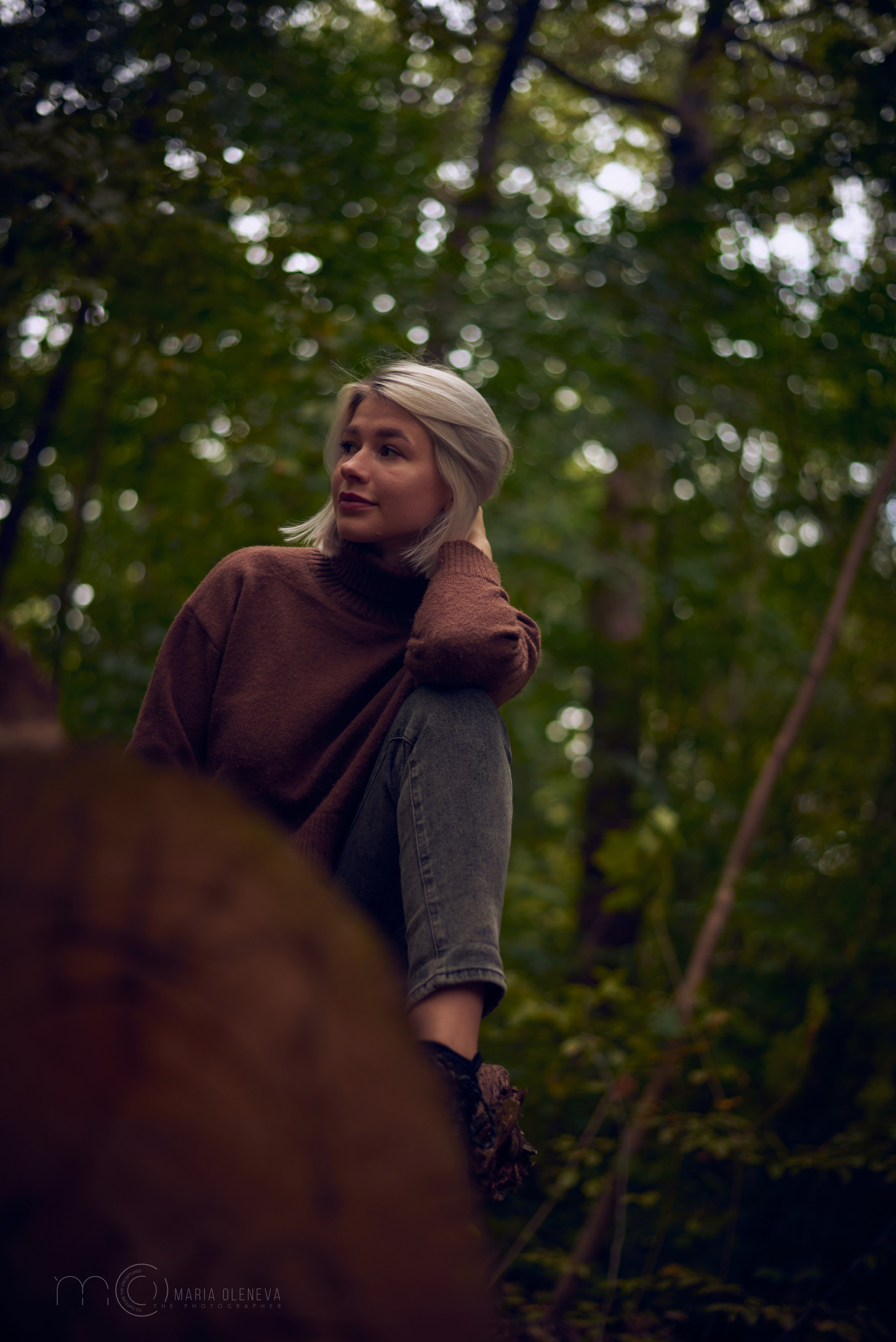 Прогулка с собакой. Фотограф Мария Оленева