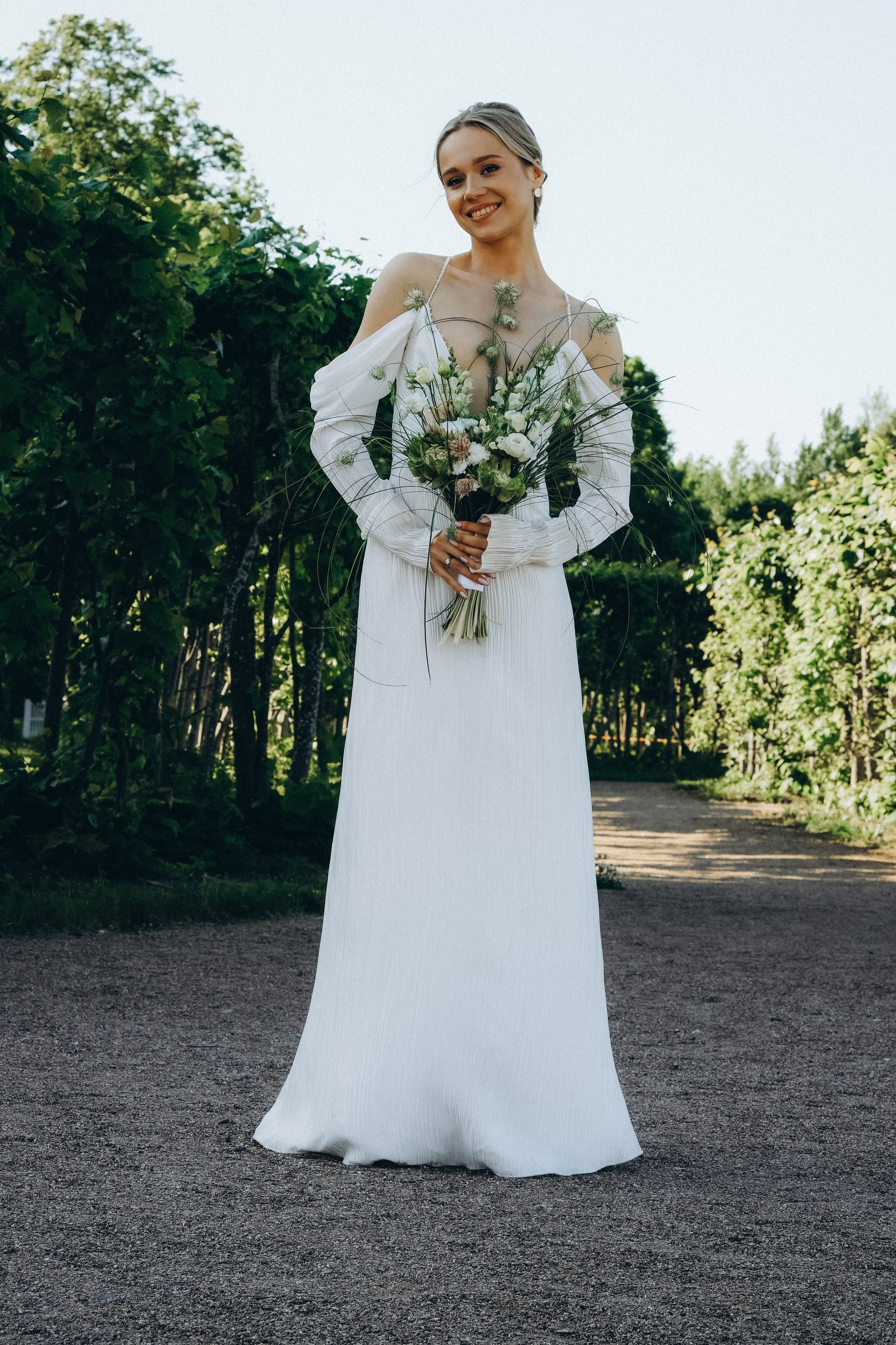 СВАДЕБНАЯ СЬЕМКА В ПАРКЕ ОРАНИЕНБАУМ. Профессиональный фотограф, Санкт-Петербург — Виктория Богомолова