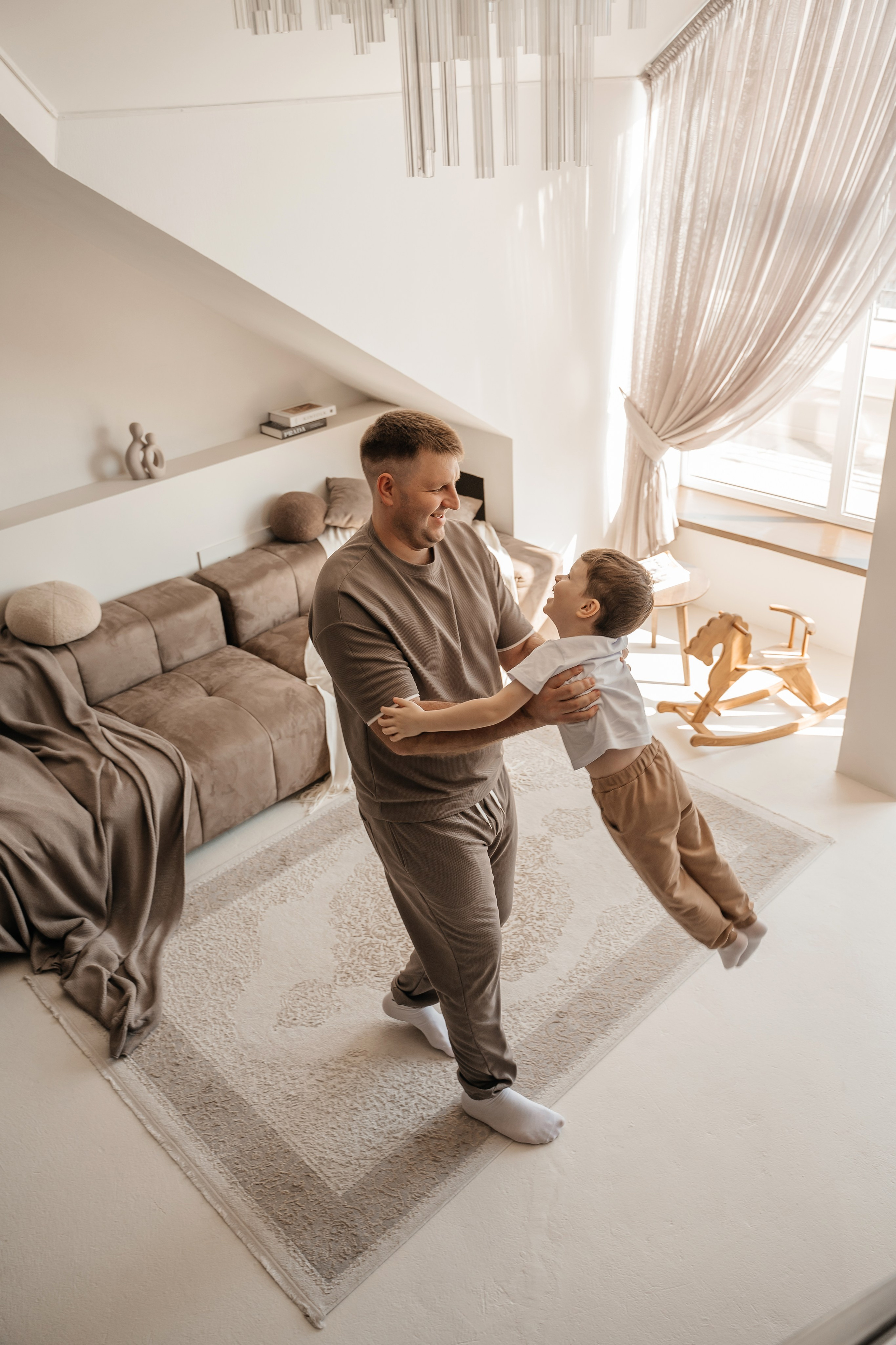 Семейная съемка в домашнем стиле. Свадебный фотограф Елена Рякина