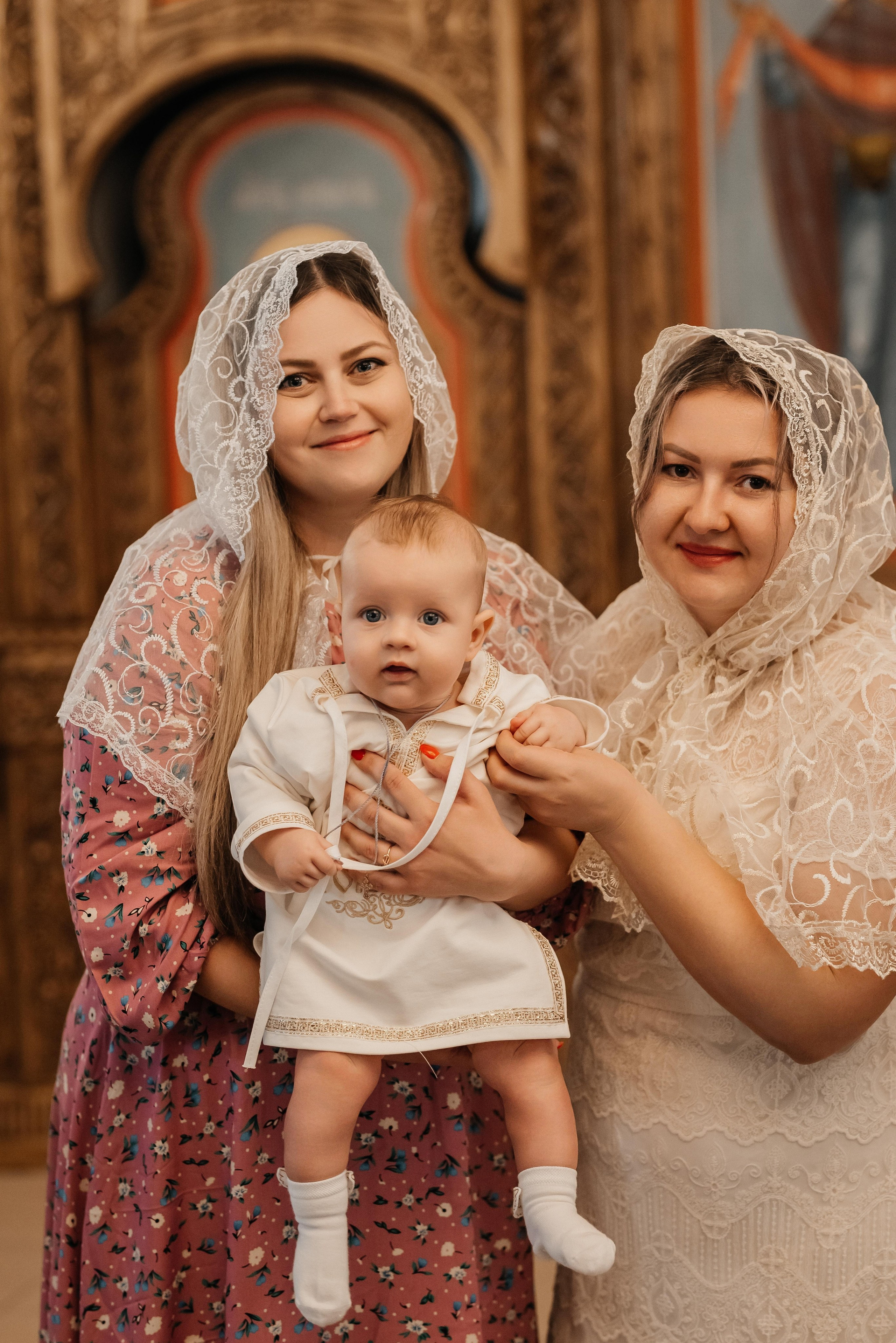 Крещение Ромы. Свадебный и семейный фотограф Яна Стражева. Волгоград, Москва