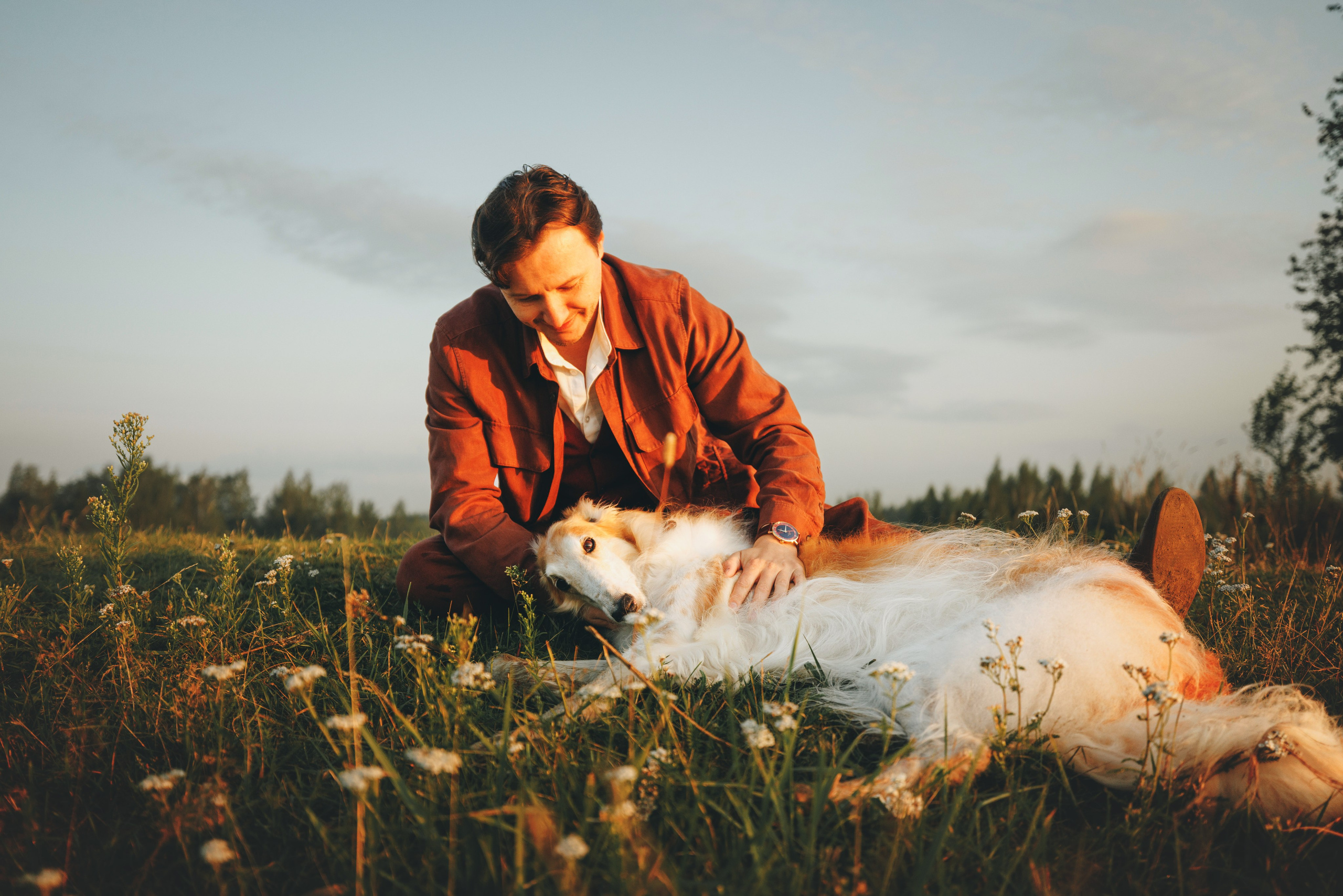 Сергей, Оксана и Жара. Фотограф анималист Осипчикова Мария