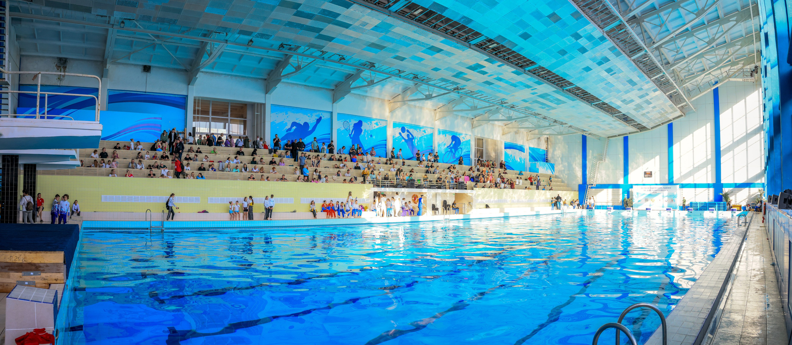 Бассейн стадиона Арсенал в Туле. Панорамы. Фотограф в Туле Крупский АнДРей. Фотостудия «КАДР71» в Туле