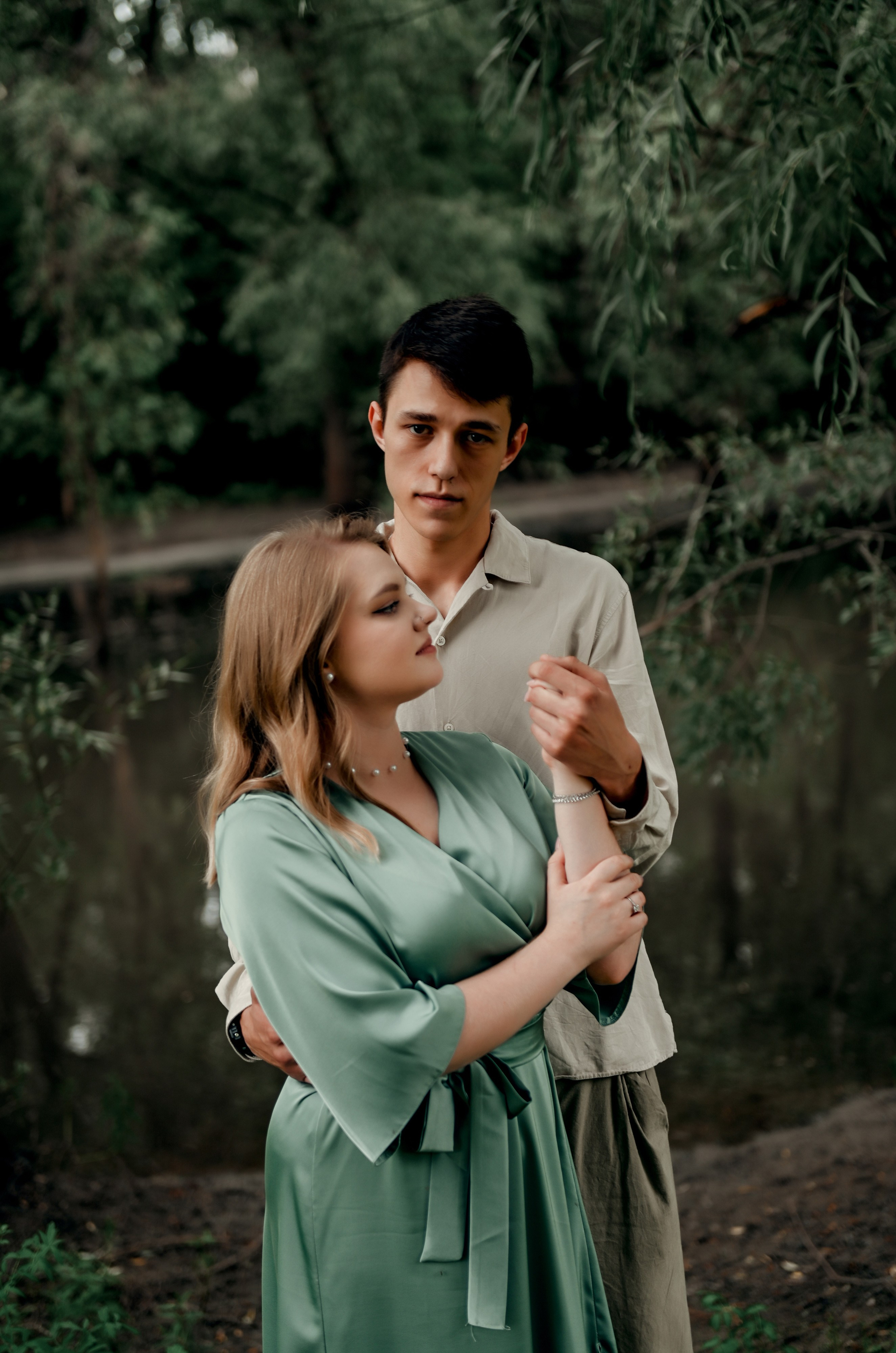 Love story прогулка вместе с песиком))). Свадебный, семейный, детский, контент фотограф в Омске Максим Ильин