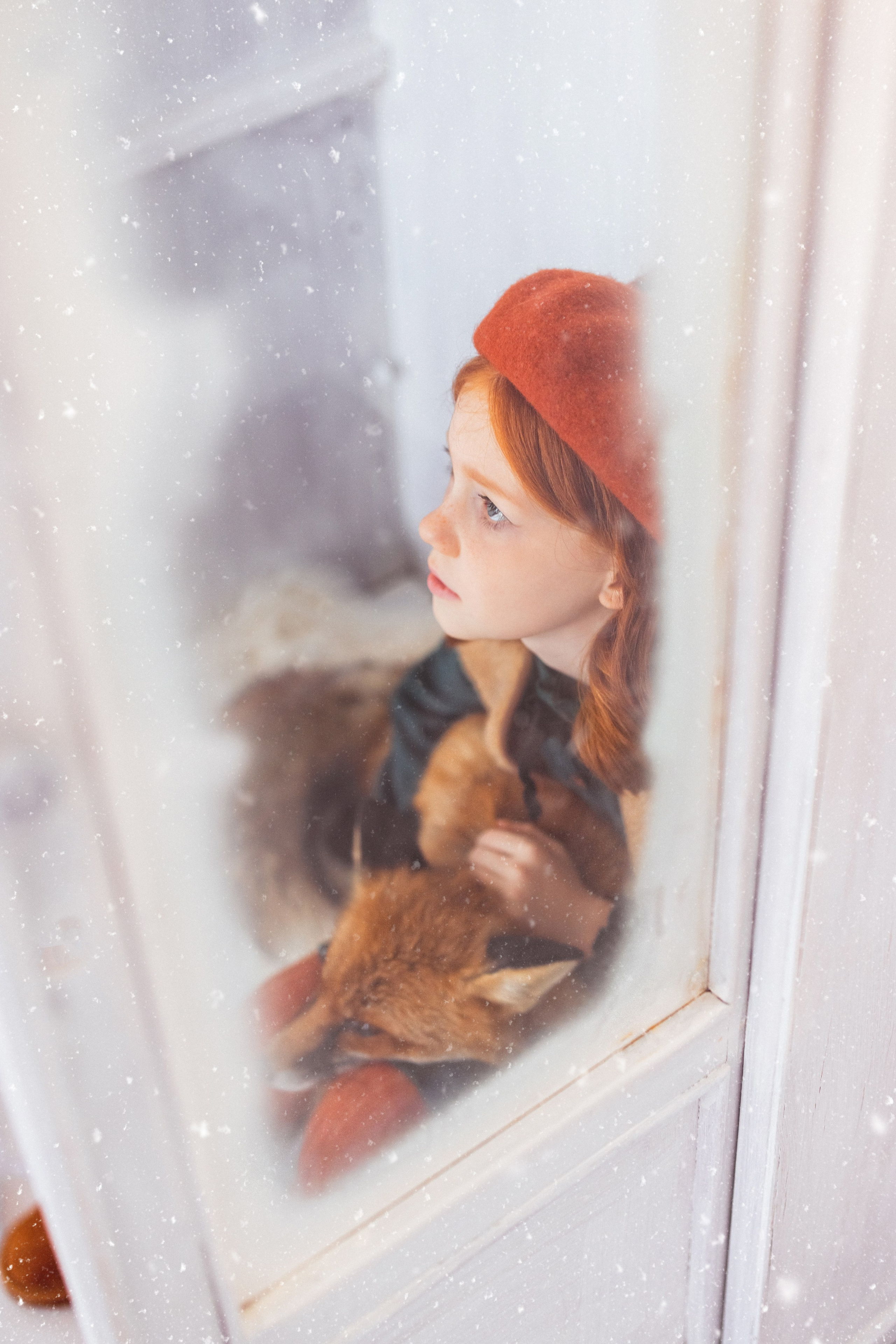 Фотостудия «Мастерская», с лисом. Семейный и детский фотограф в Краснодаре Анна Трашкова