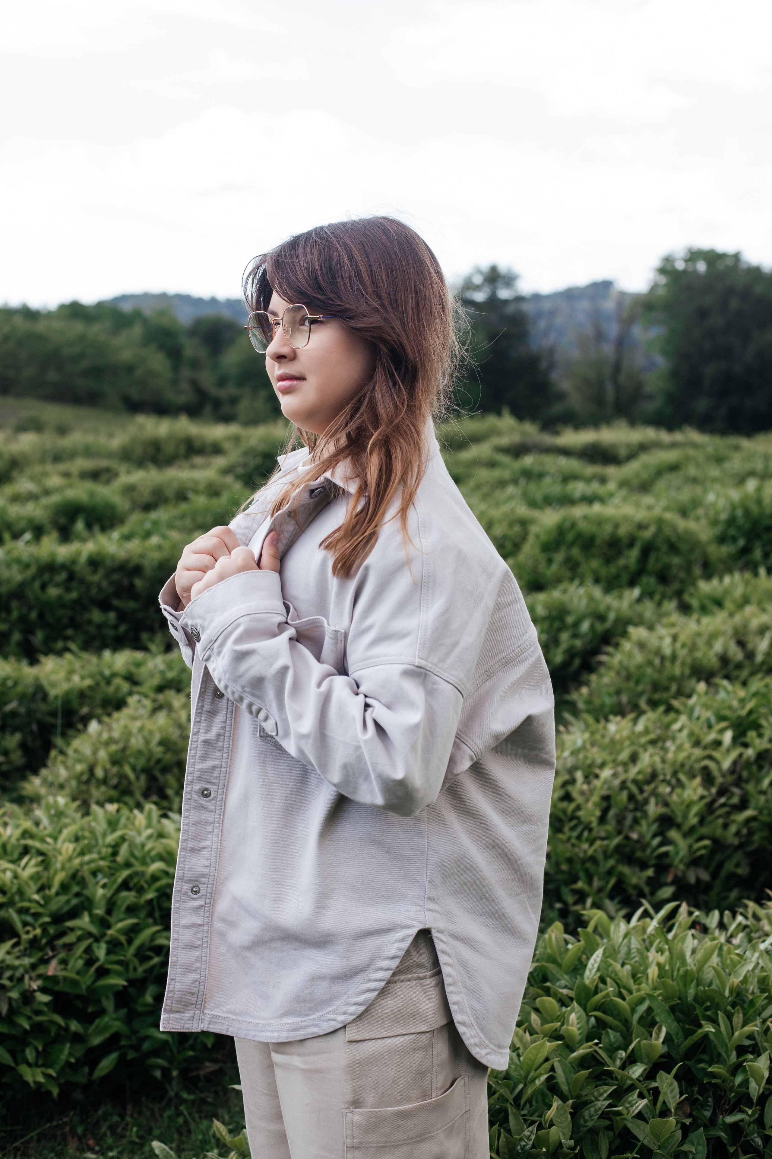 Tea plantation. Efimova Model Agency