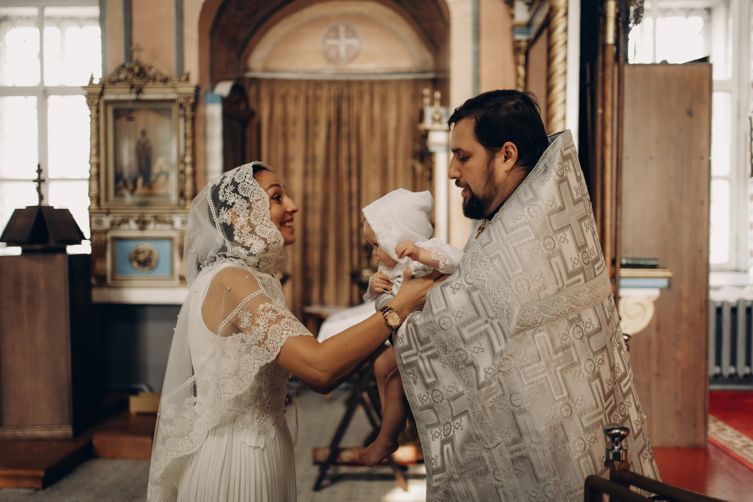 Крещение Есении. Главная