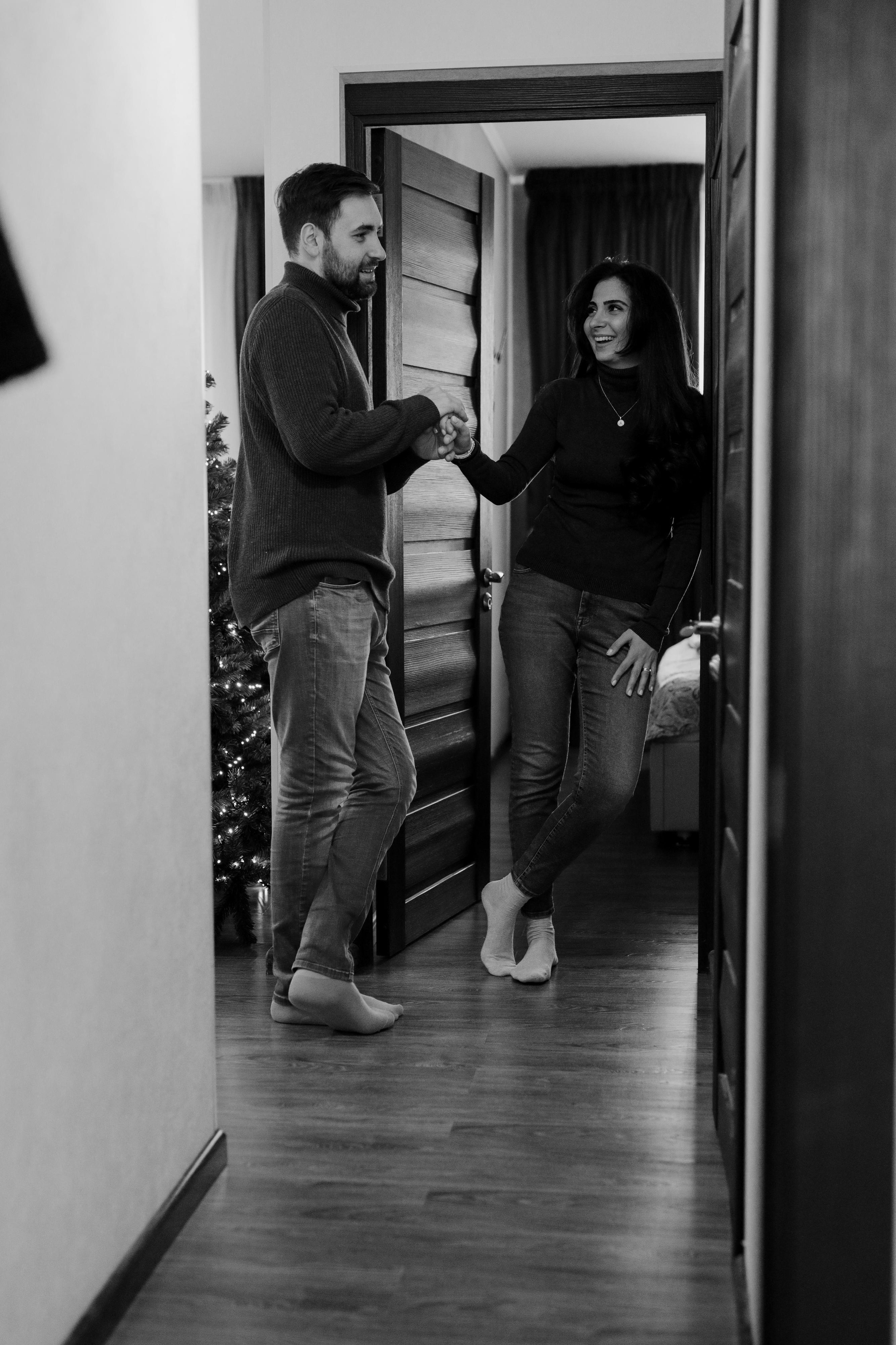 Артем и Ани. Новогодняя история. Варвара Синицына: семейный фотограф в Москве