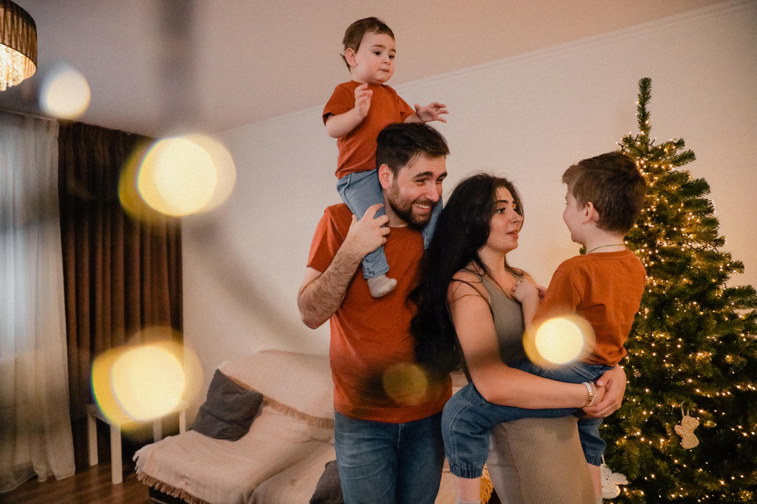 Артем и Ани. Новогодняя история. Варвара Синицына: семейный фотограф в Москве