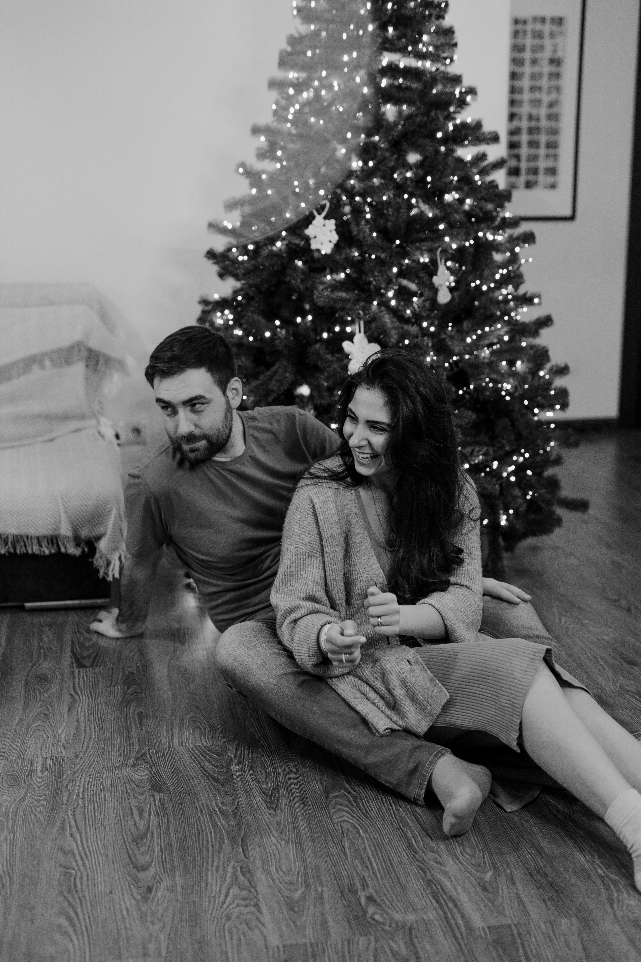 Артем и Ани. Новогодняя история. Варвара Синицына: семейный фотограф в Москве