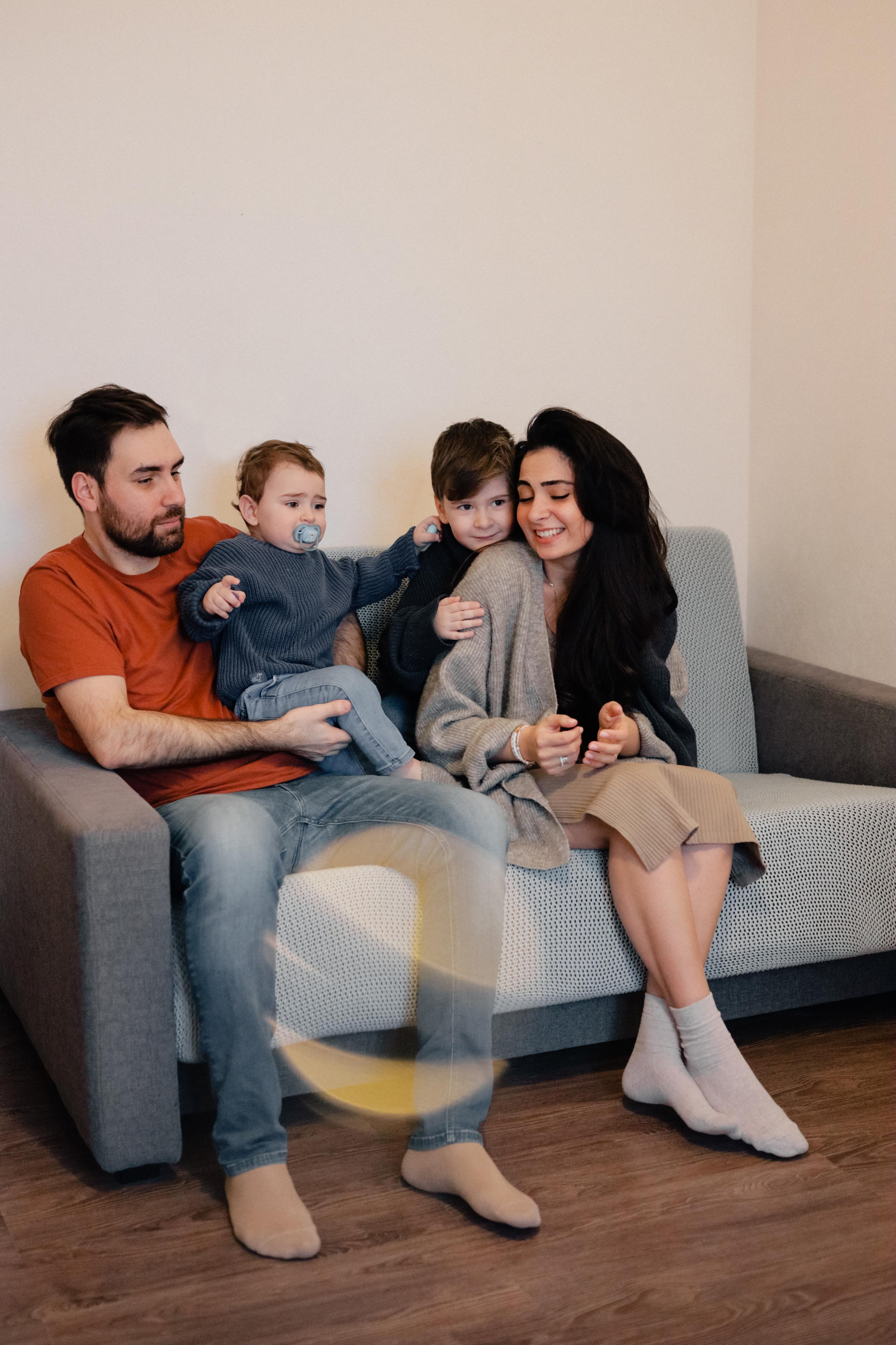 Артем и Ани. Новогодняя история. Варвара Синицына: семейный фотограф в Москве