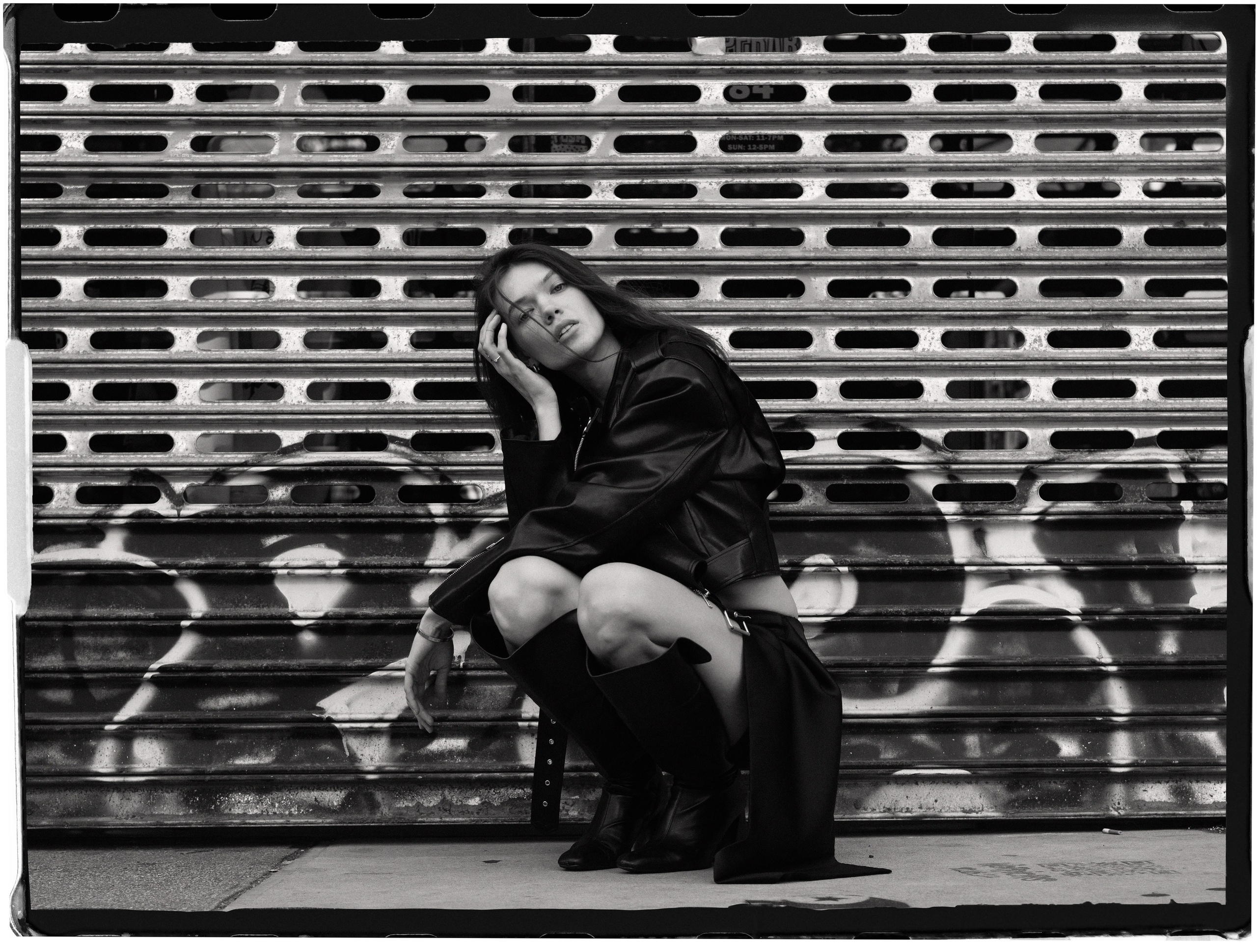 Street Photoshoot. Portrait and food photographer Sergei Sterling