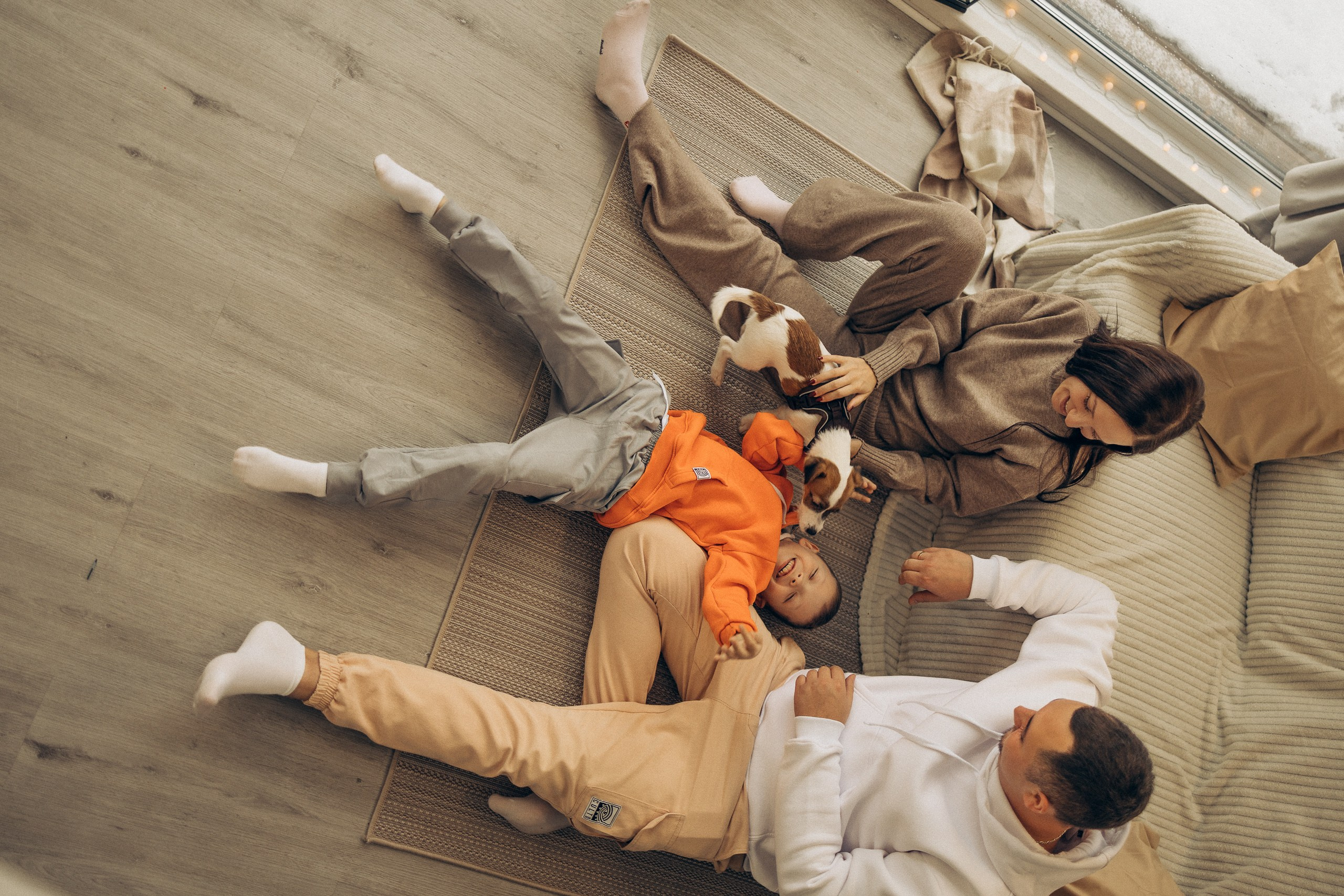 Новогодняя домашняя фотосессия в Ижевске