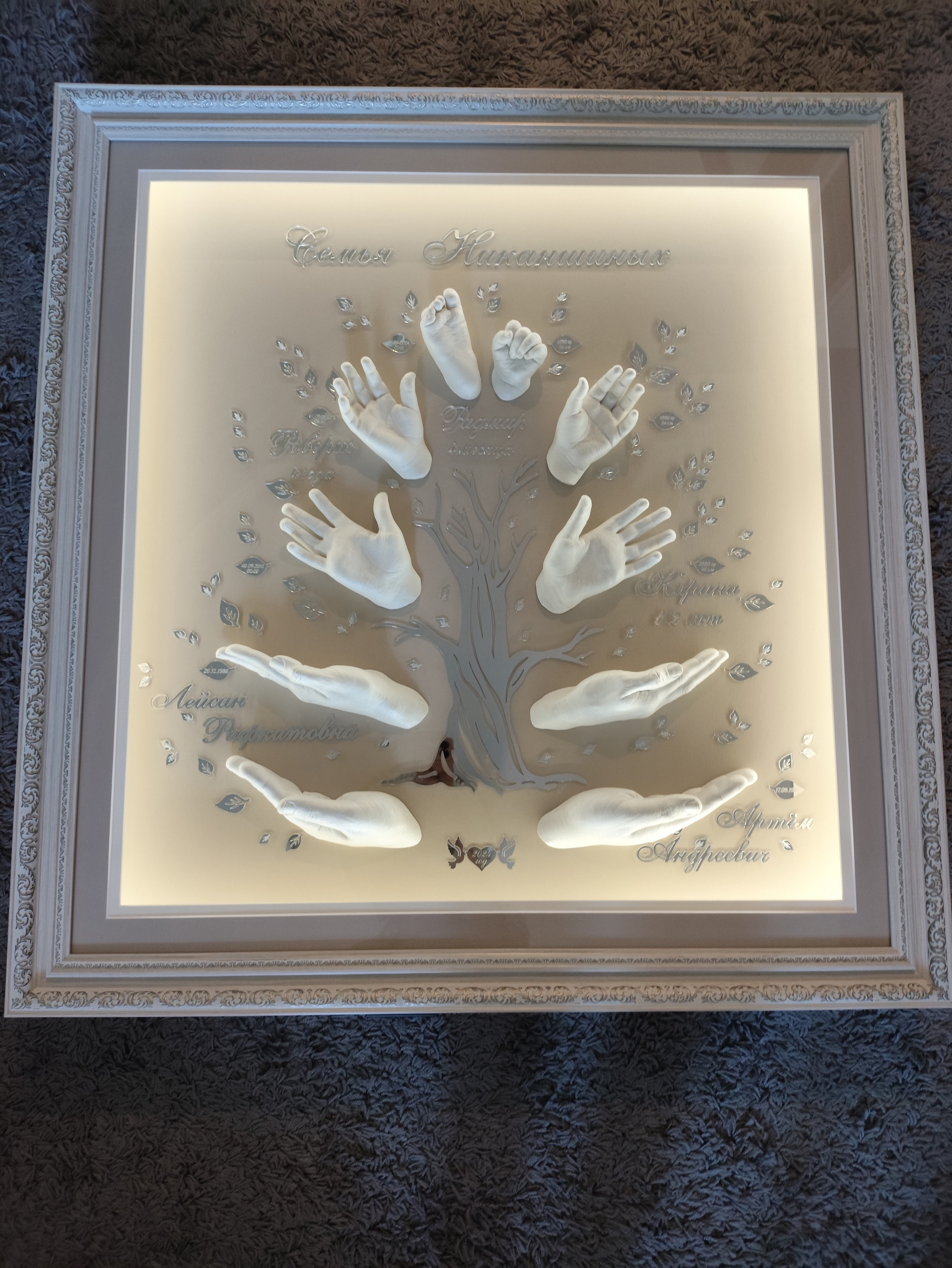 Семейные работы. Слепки 3D Premium качества | Ульяновск