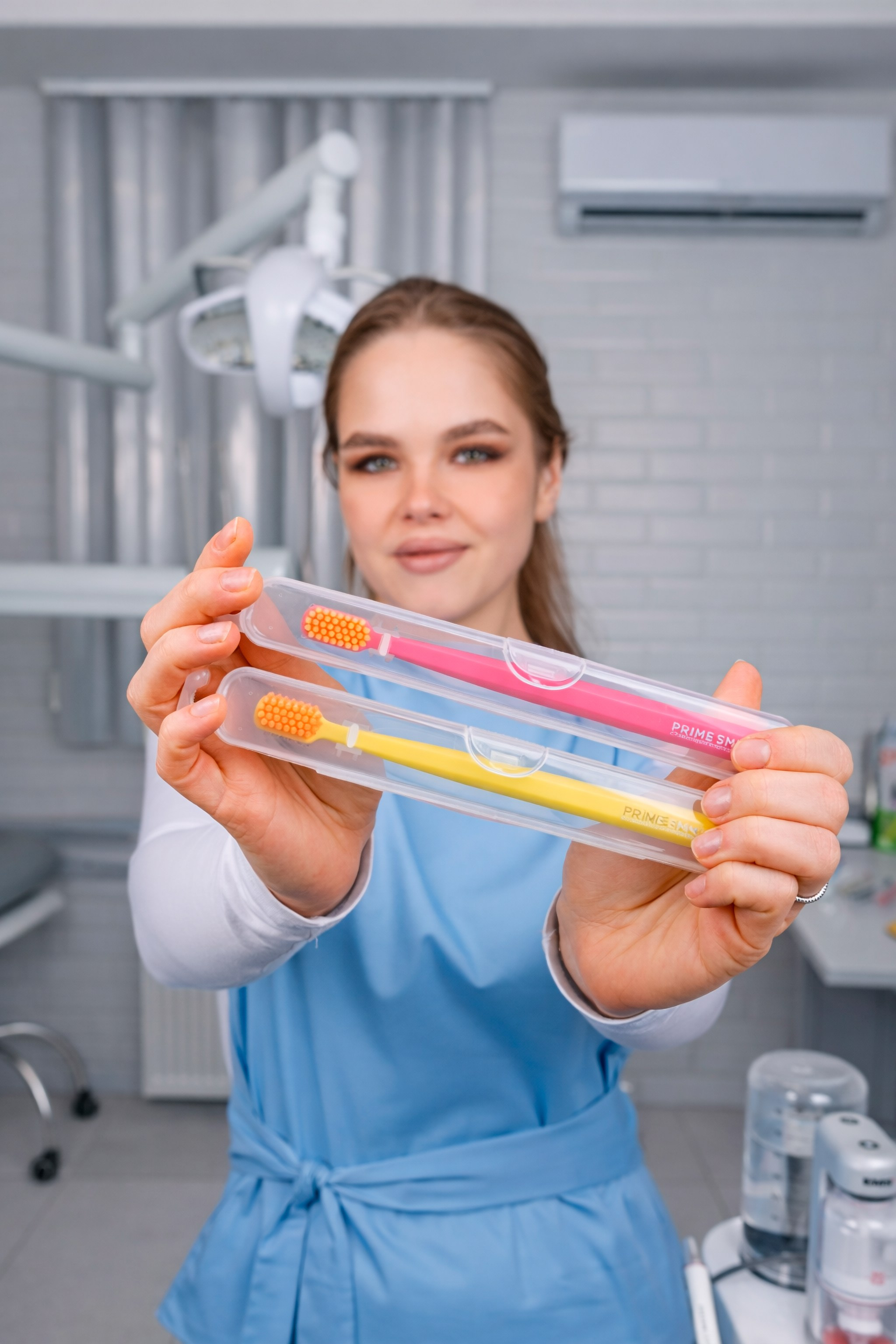 Съёмка для стоматологической клиники Prime smile. Портретный фотограф в Москве Фарид Леонов